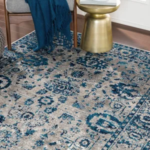 Livabliss Reimes Distressed Traditional Area Rug