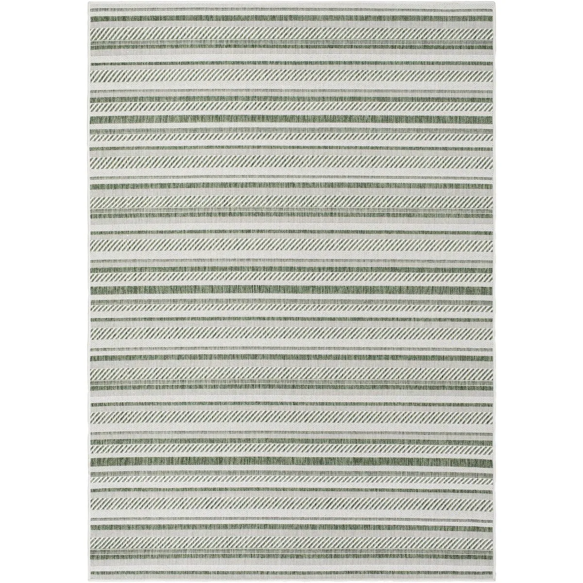 Livabliss Rikard Indoor/ Outdoor Coastal Stripe Area Rug