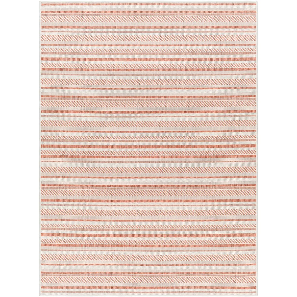 Livabliss Rikard Indoor/ Outdoor Coastal Stripe Area Rug