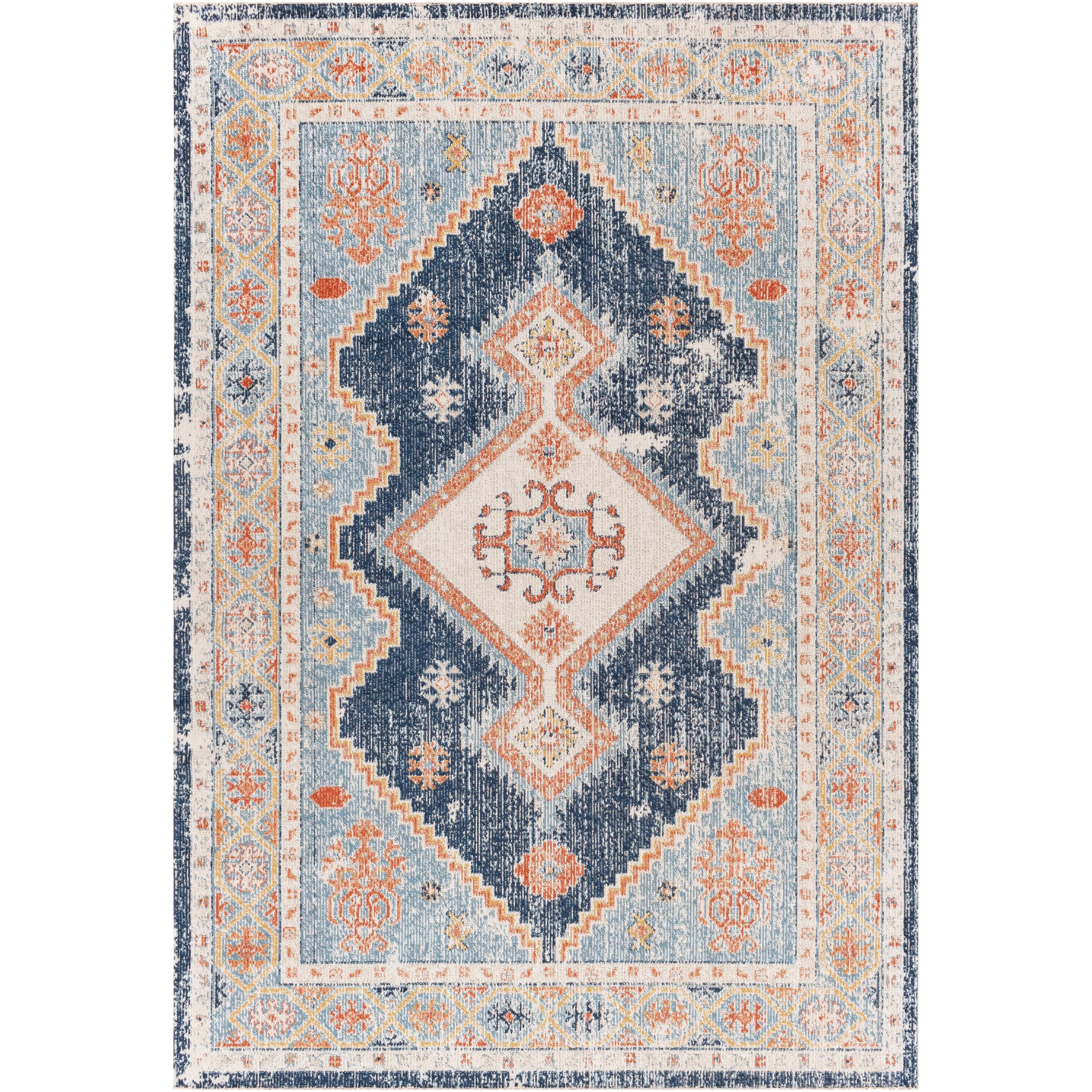 Livabliss Roset Indoor/ Outdoor Southwestern Area Rug