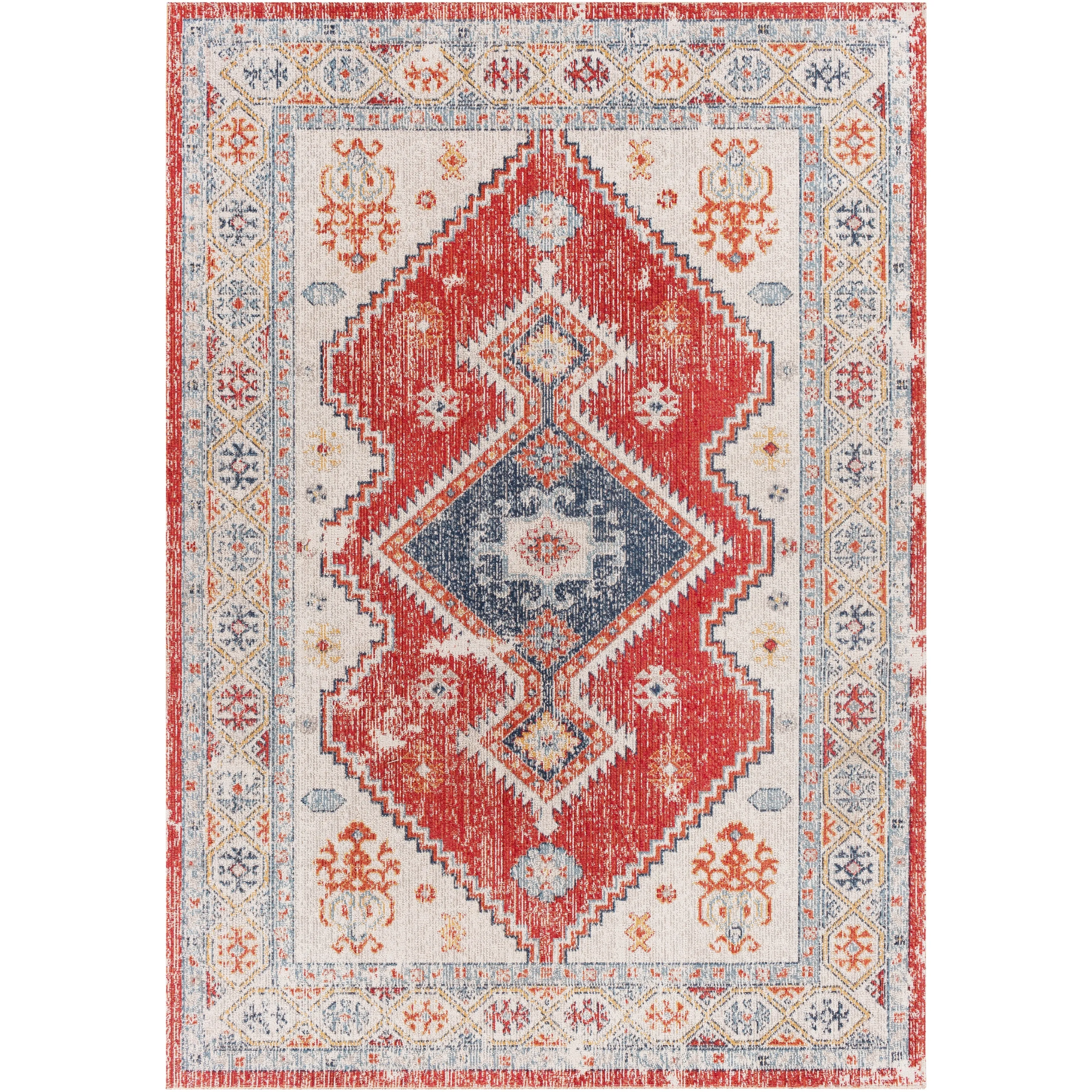 Livabliss Roset Indoor/ Outdoor Southwestern Area Rug