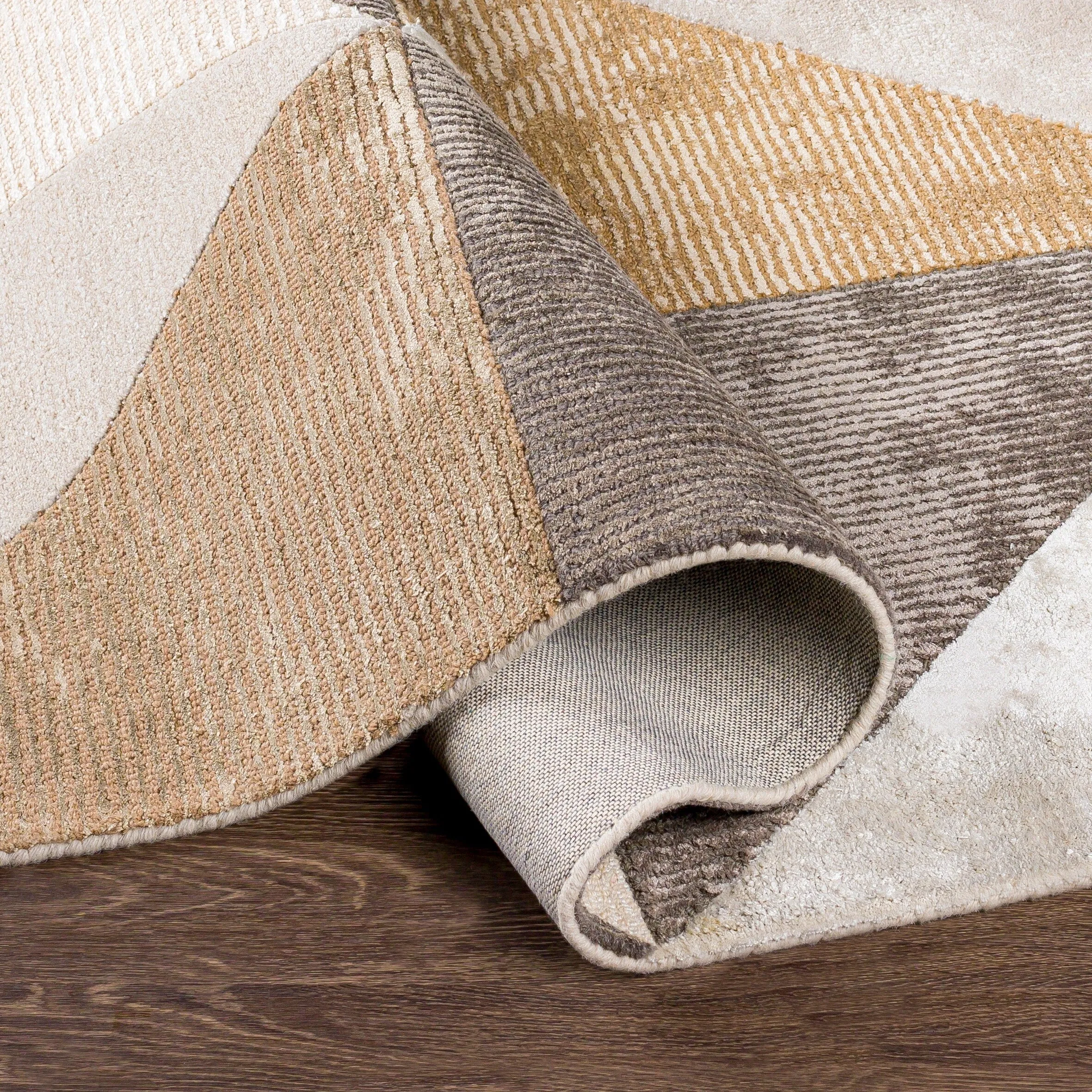 Livabliss Sefu Modern Patchwork Area Rug