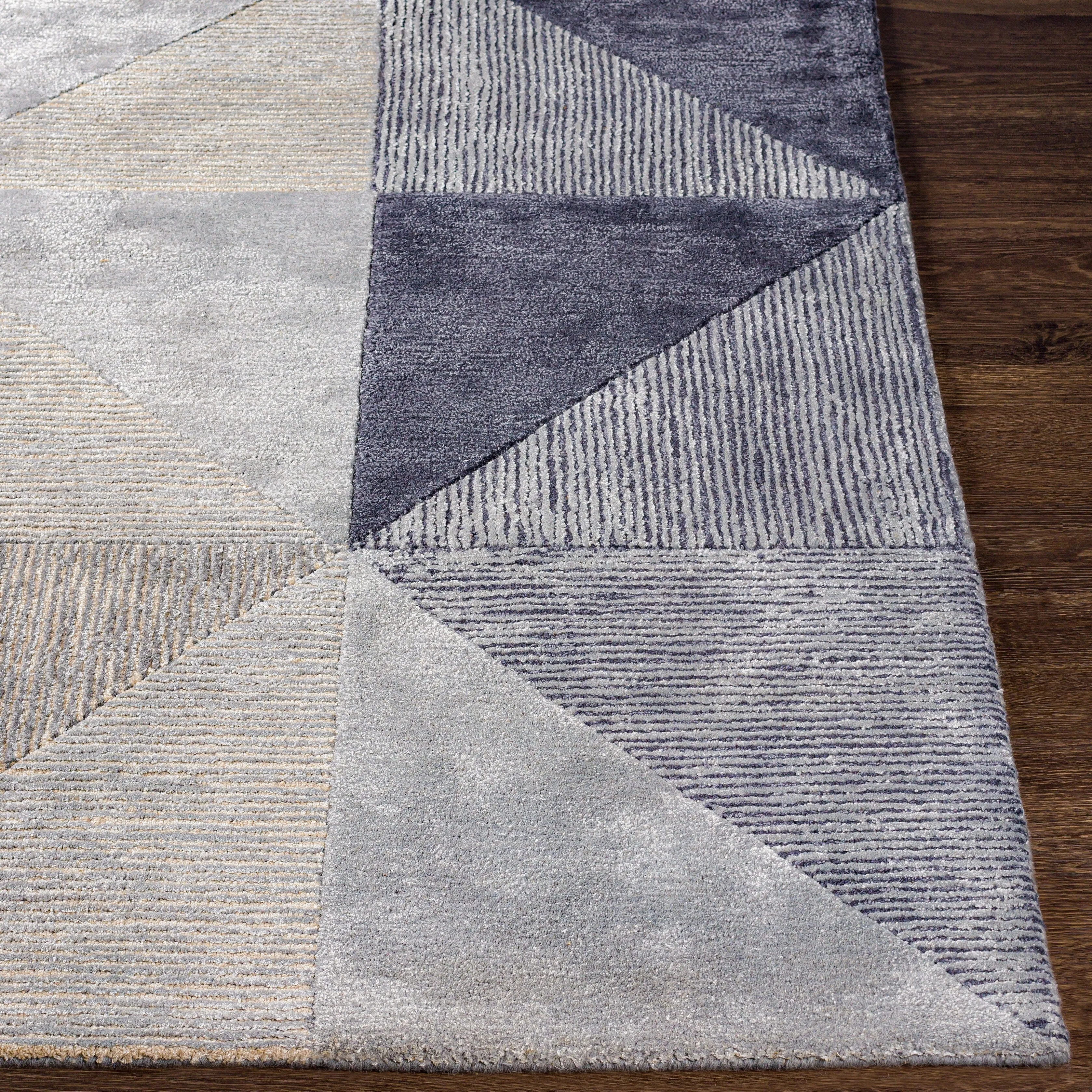 Livabliss Sefu Modern Patchwork Area Rug