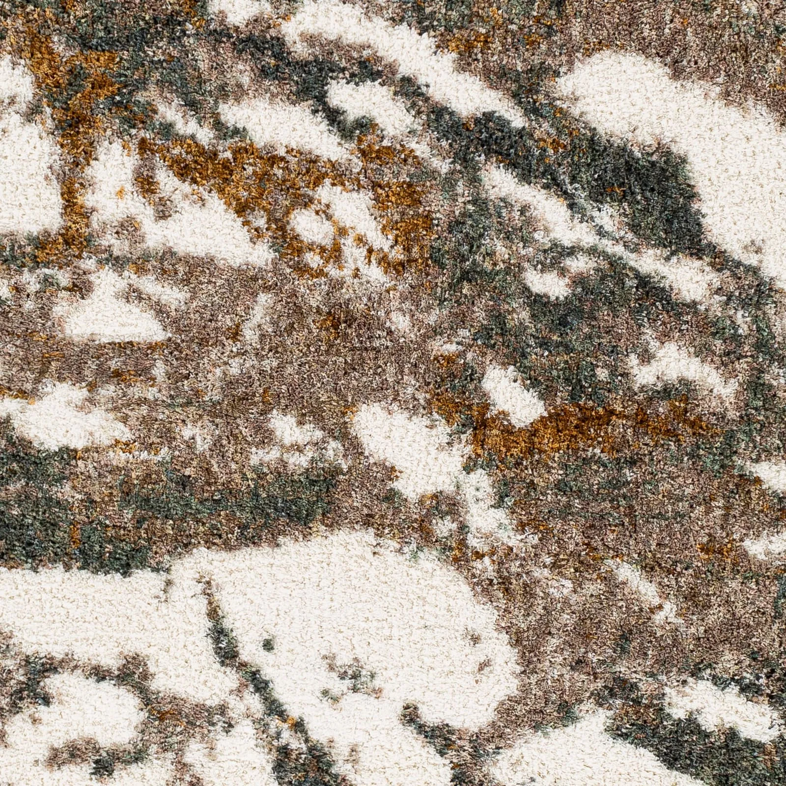 Livabliss Taryn Abstract Splatter Pattern Shag Area Rug