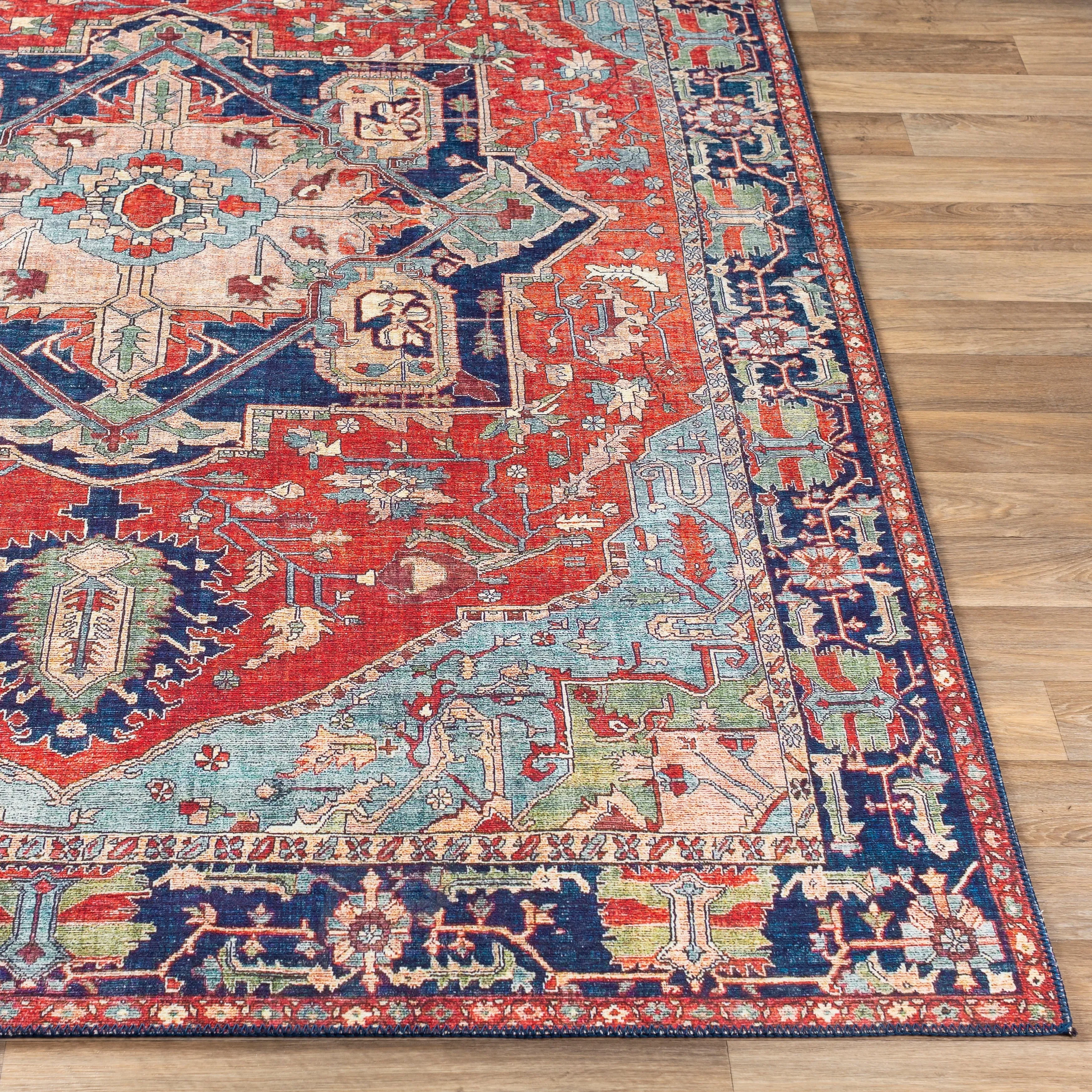 Livabliss Tiersen Vintage Persian Medallion Area Rug