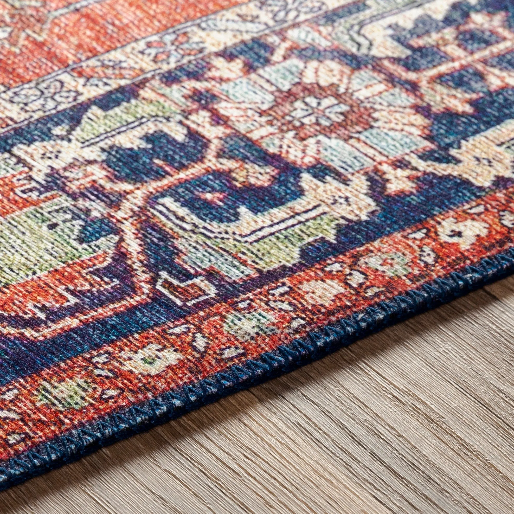 Livabliss Tiersen Vintage Persian Medallion Area Rug
