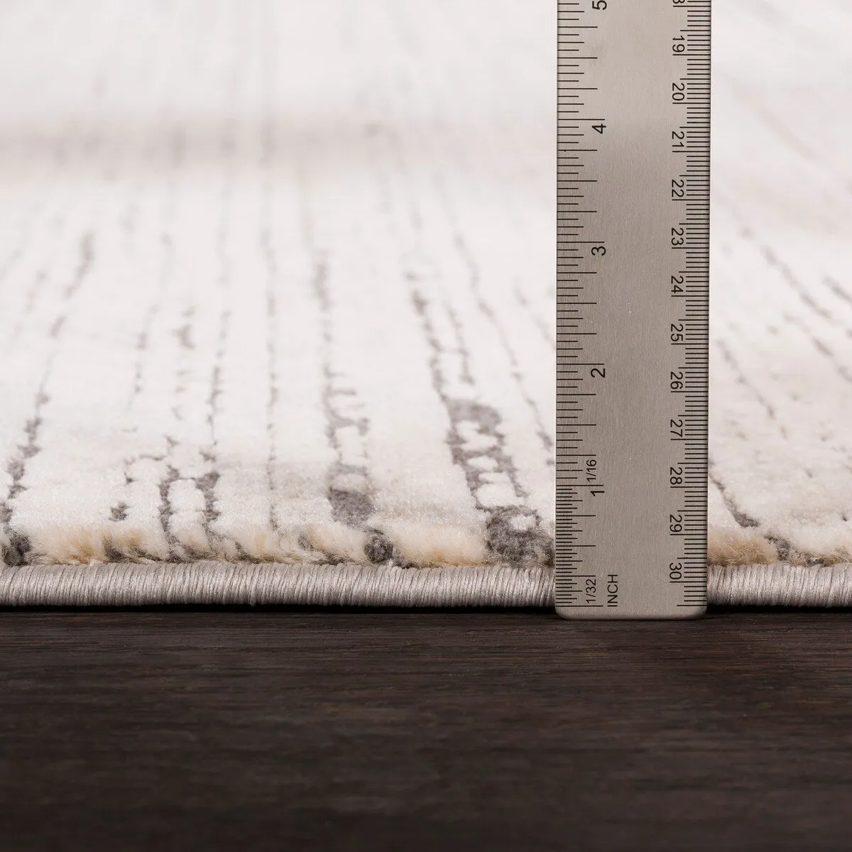 Livabliss Tranquil Modern Grey and Taupe Area Rug