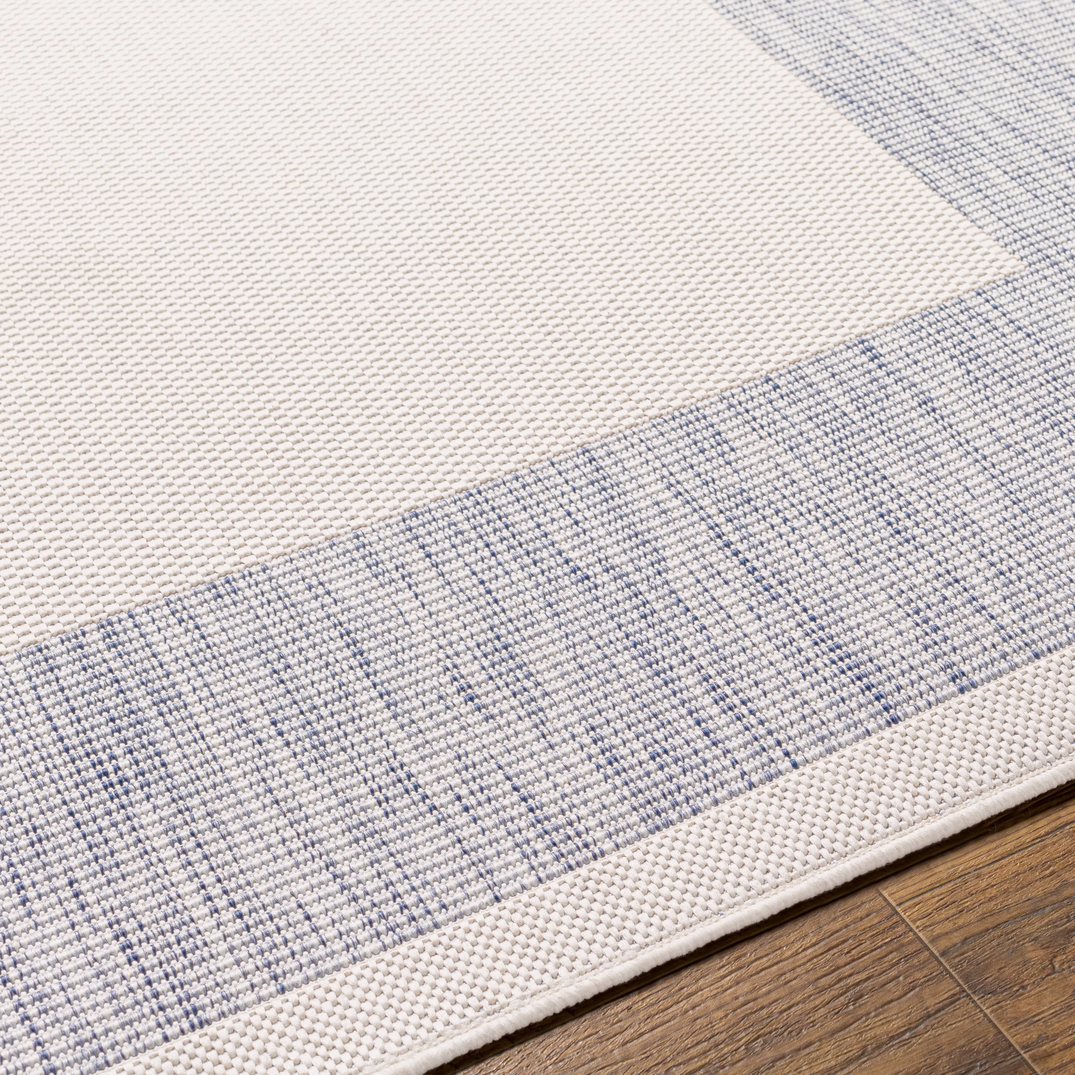 Livabliss Tuareg Outdoor Border Modern Area Rug