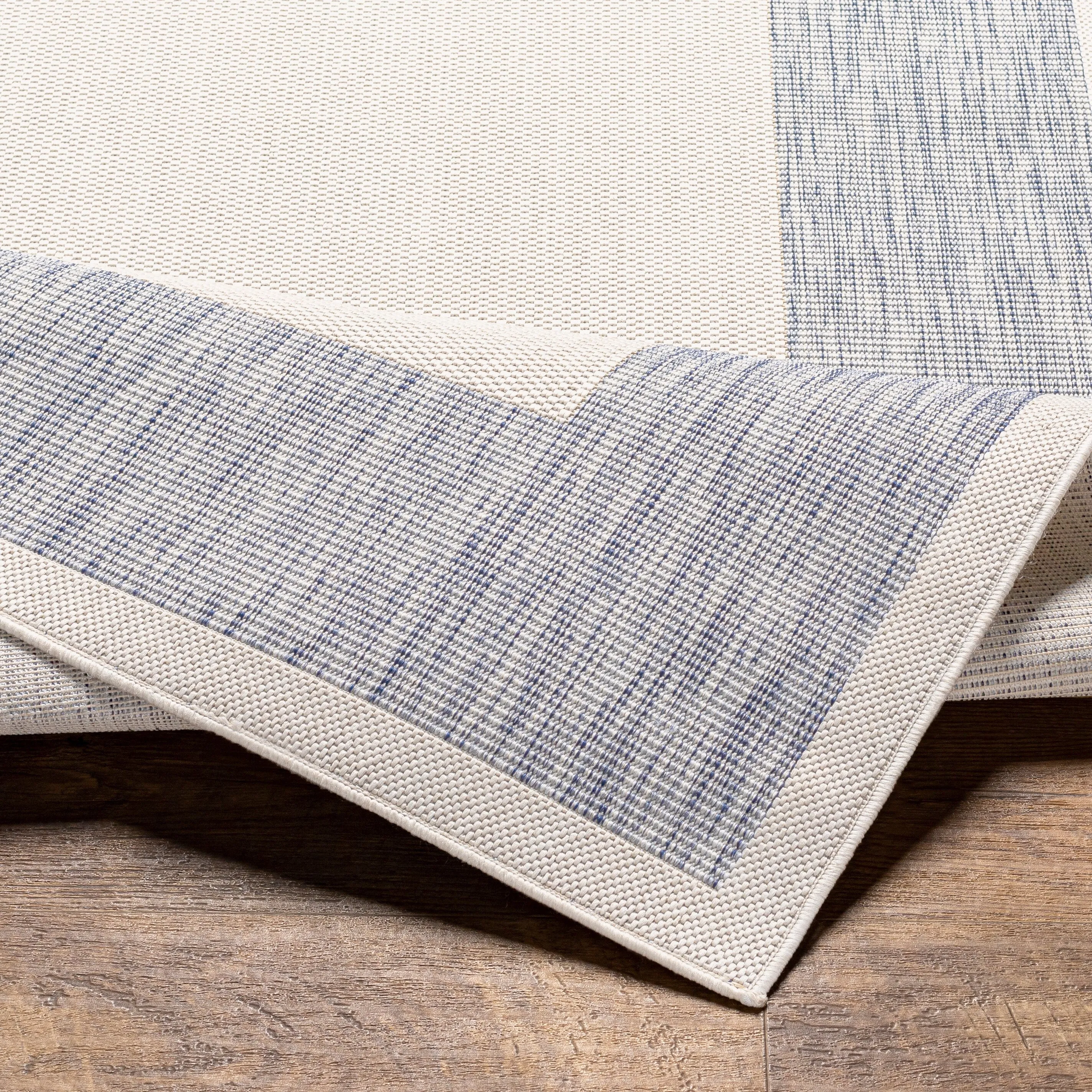 Livabliss Tuareg Outdoor Border Modern Area Rug