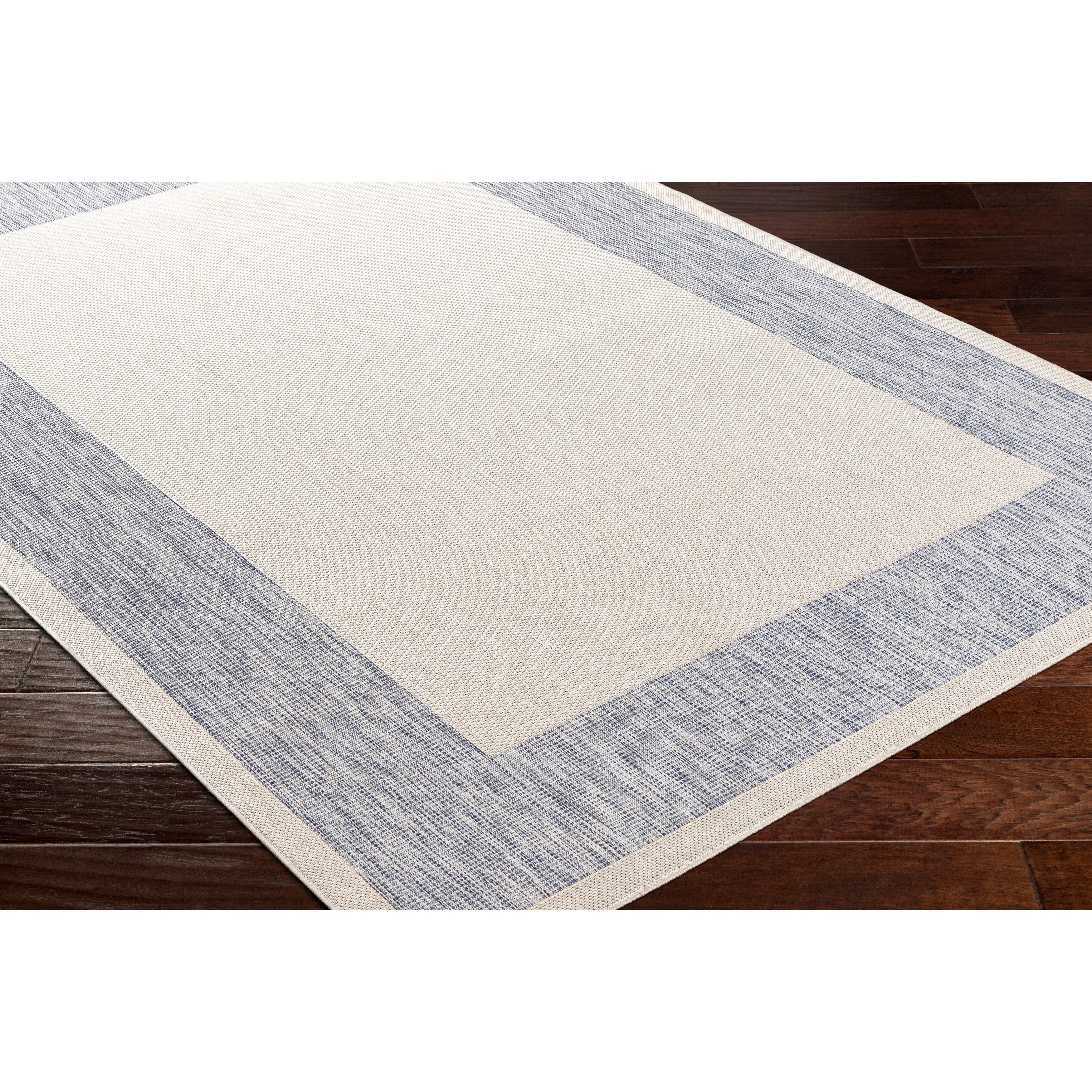 Livabliss Tuareg Outdoor Border Modern Area Rug