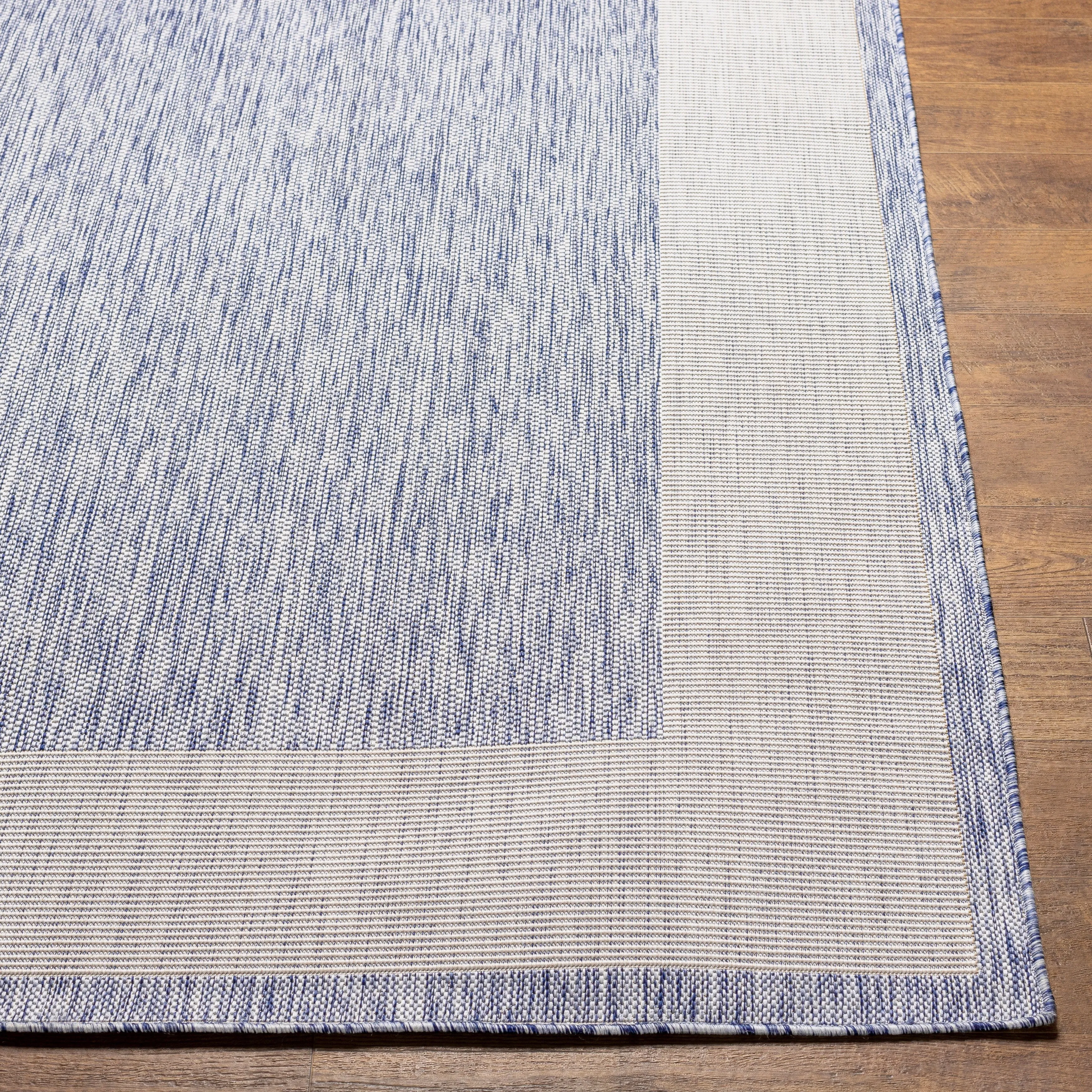 Livabliss Tuareg Outdoor Border Modern Area Rug