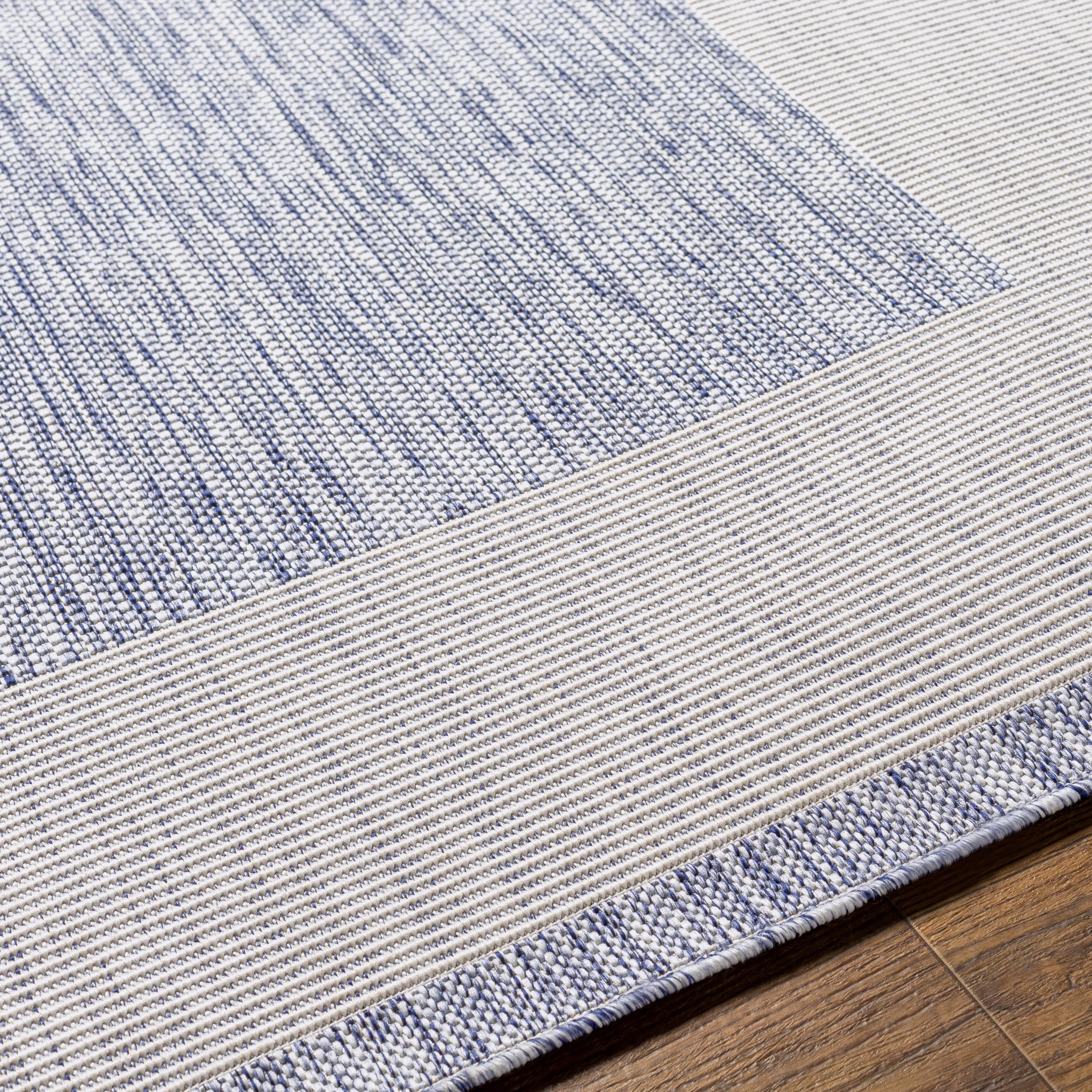 Livabliss Tuareg Outdoor Border Modern Area Rug