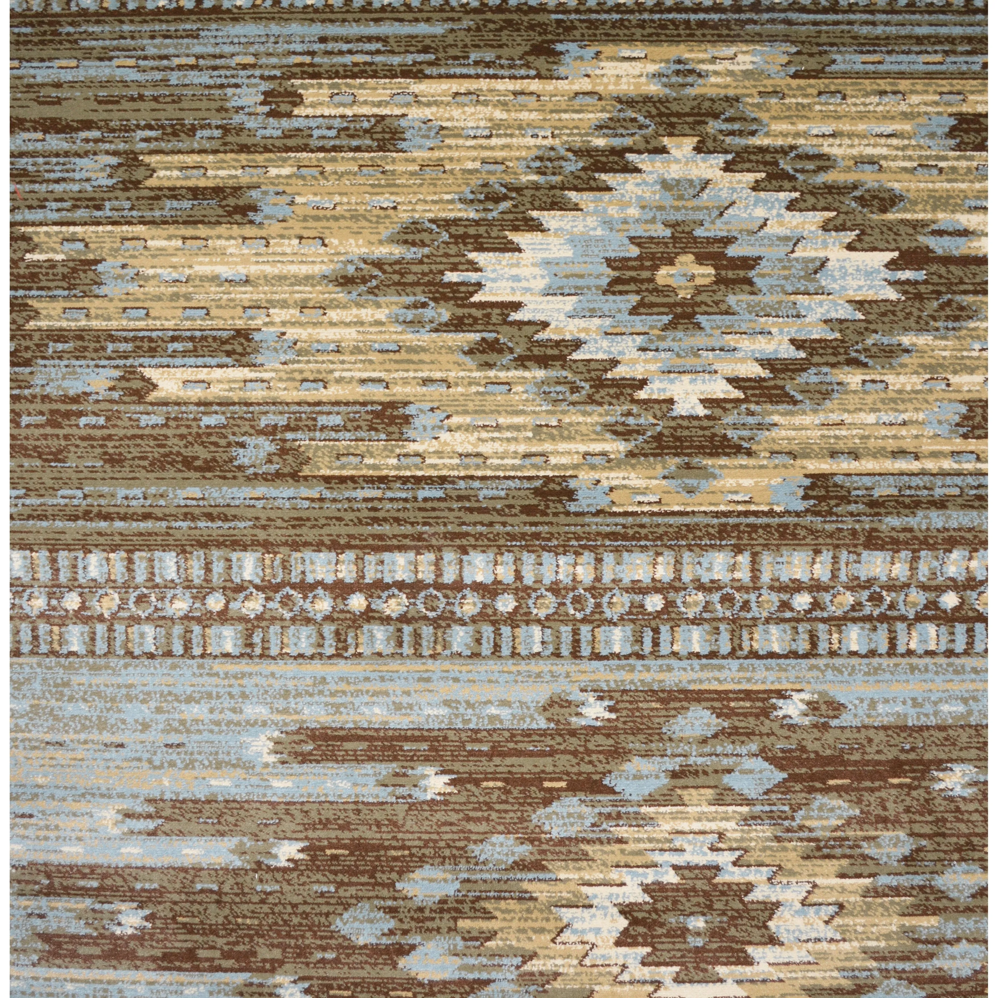 Lodge King Diamond Head Southwestern Lodge Area Rug