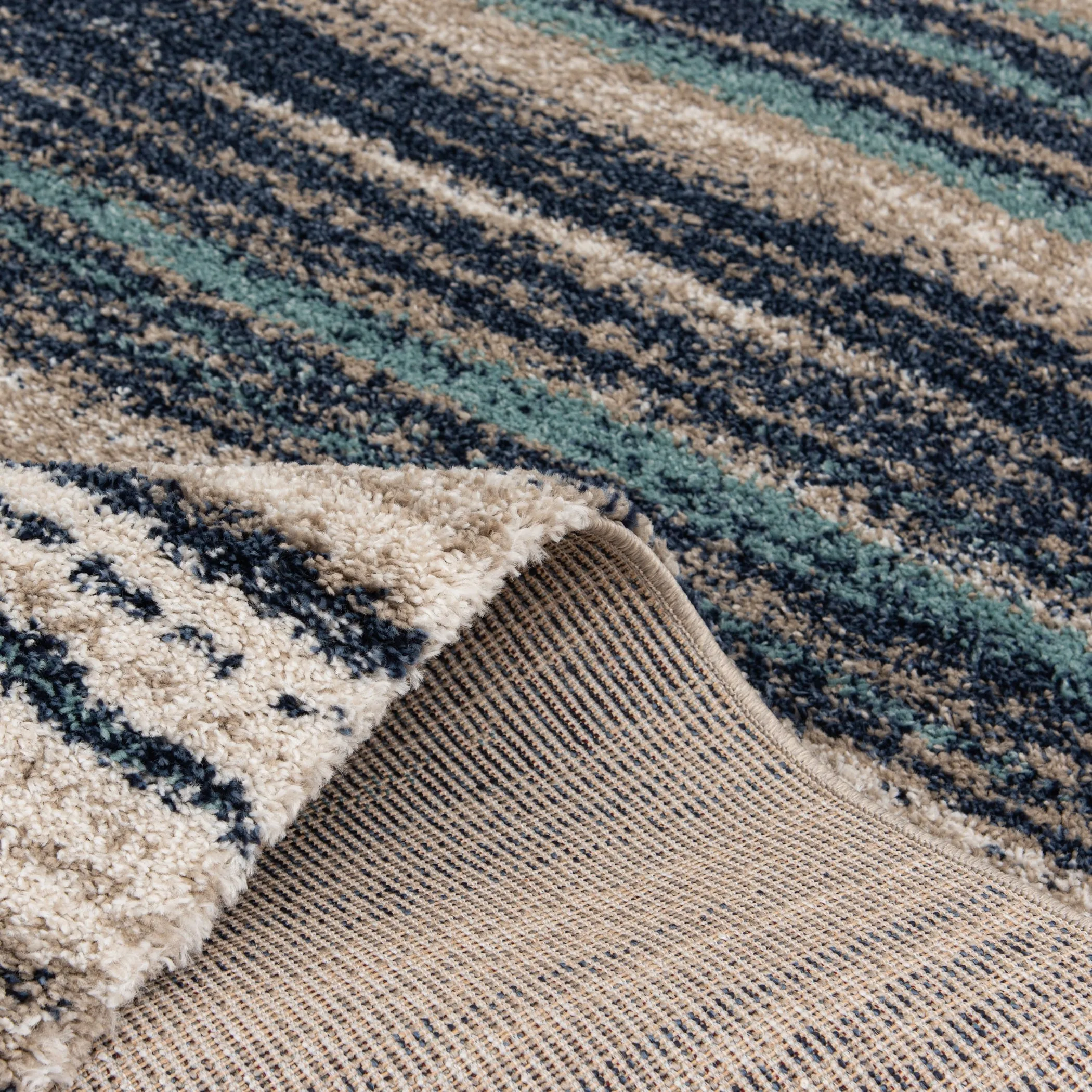 Loomaknoti Toronto Madicyn Blue/Cream Area Rug