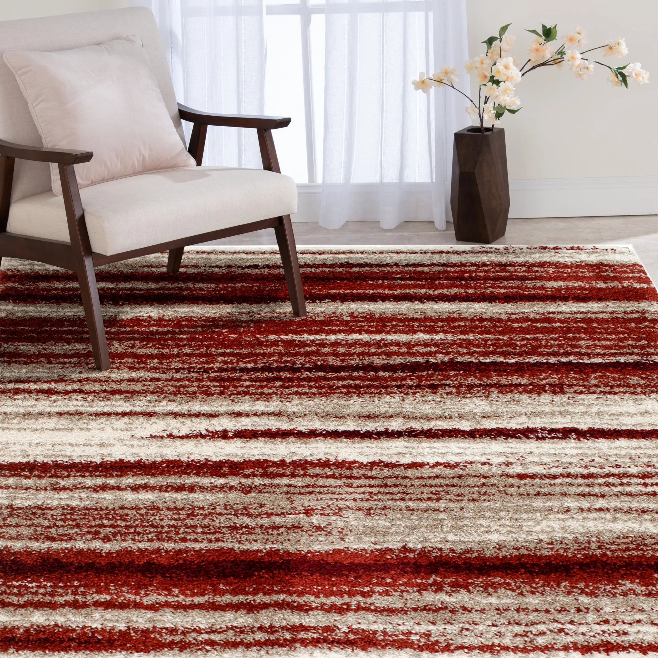 Loomaknoti Toronto Madicyn Blue/Cream Area Rug