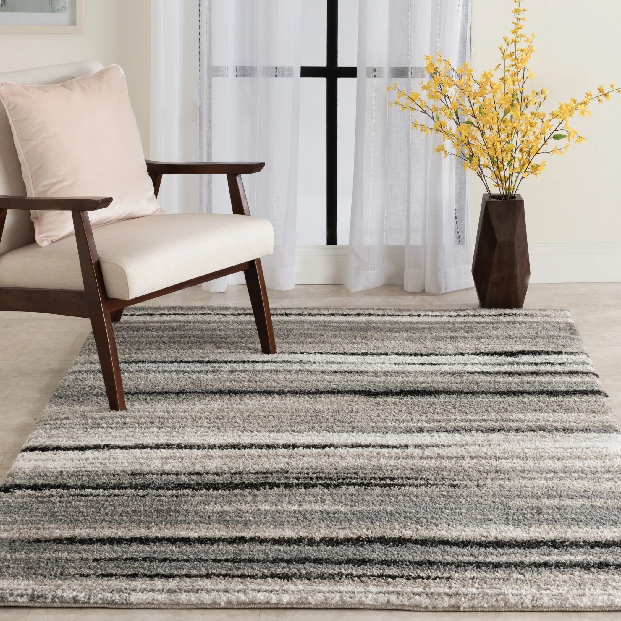 Loomaknoti Toronto Madicyn Blue/Cream Area Rug