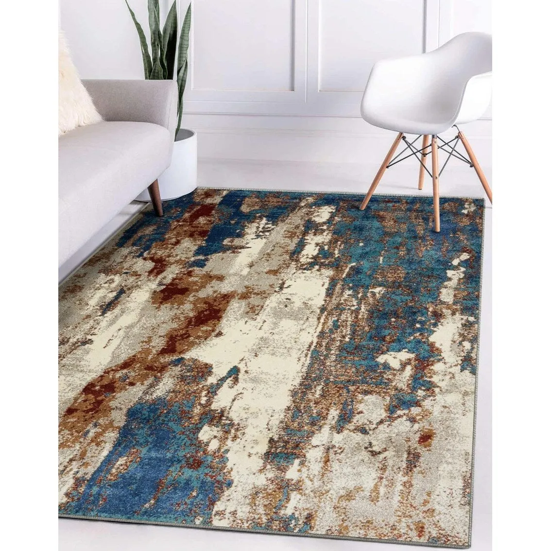 Luxe Weavers Modern Area Rug with Abstract Patterns