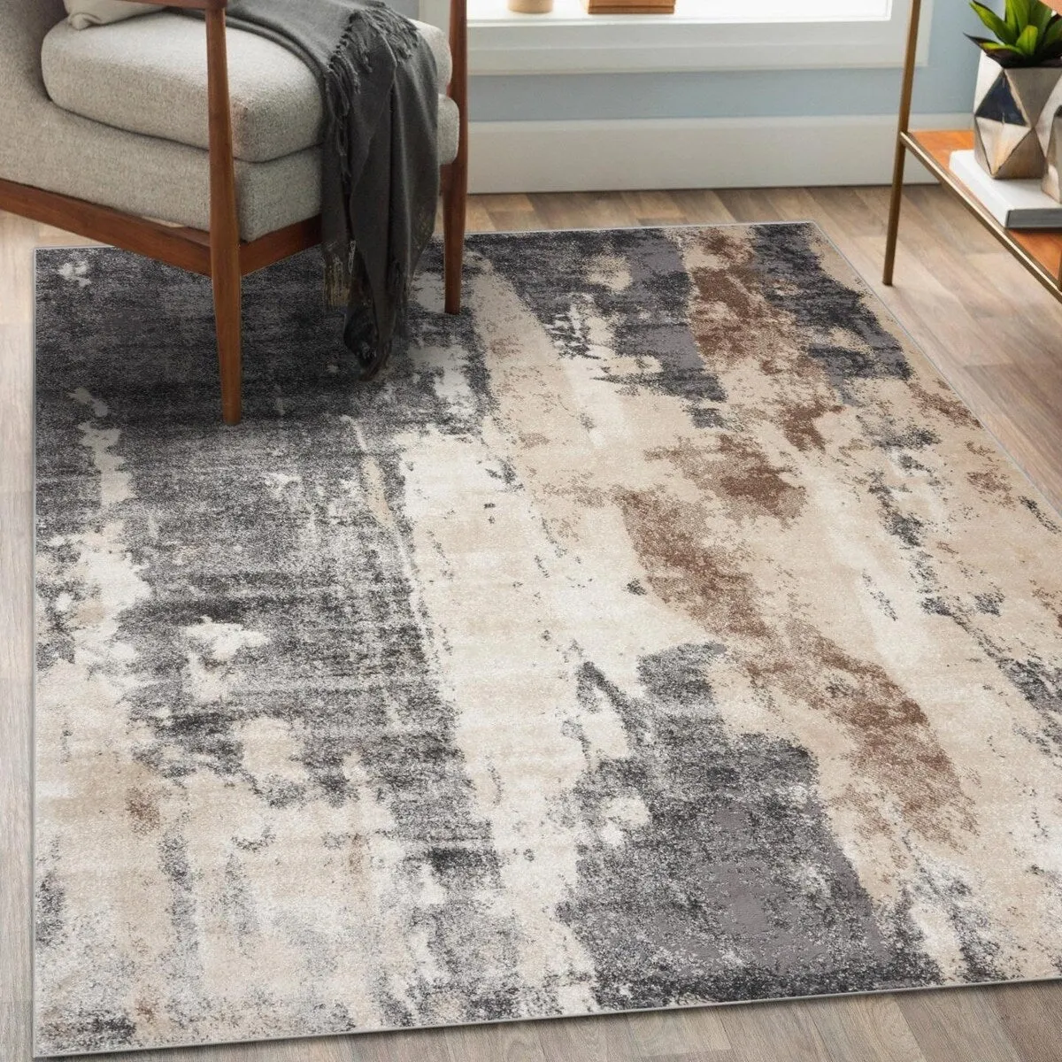 Luxe Weavers Modern Area Rug with Abstract Patterns