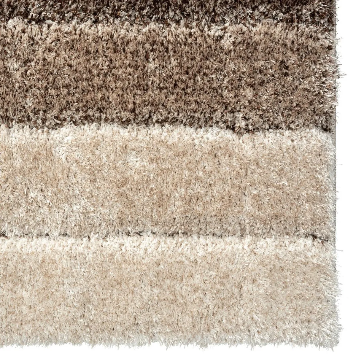 Luxe Weavers Shag Geometric Plush Area Rug. Indoor Carpet