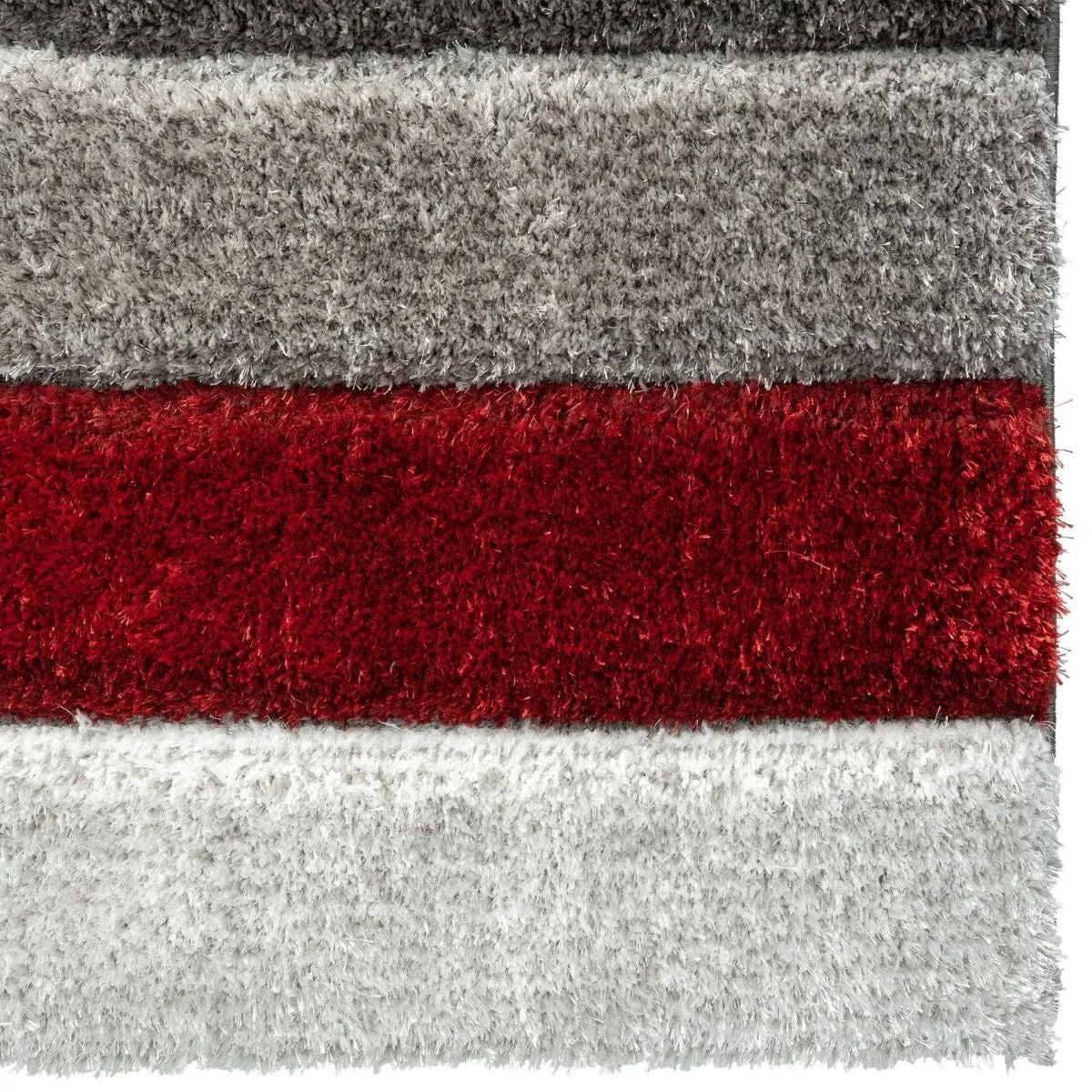 Luxe Weavers Shag Geometric Plush Area Rug. Indoor Carpet