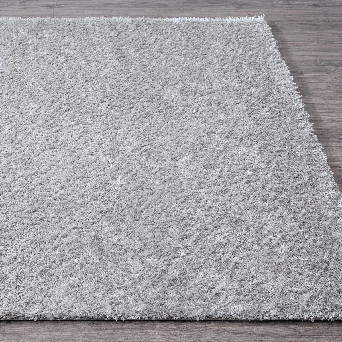 Luxe Weavers Solid Plush Shag Area Rug