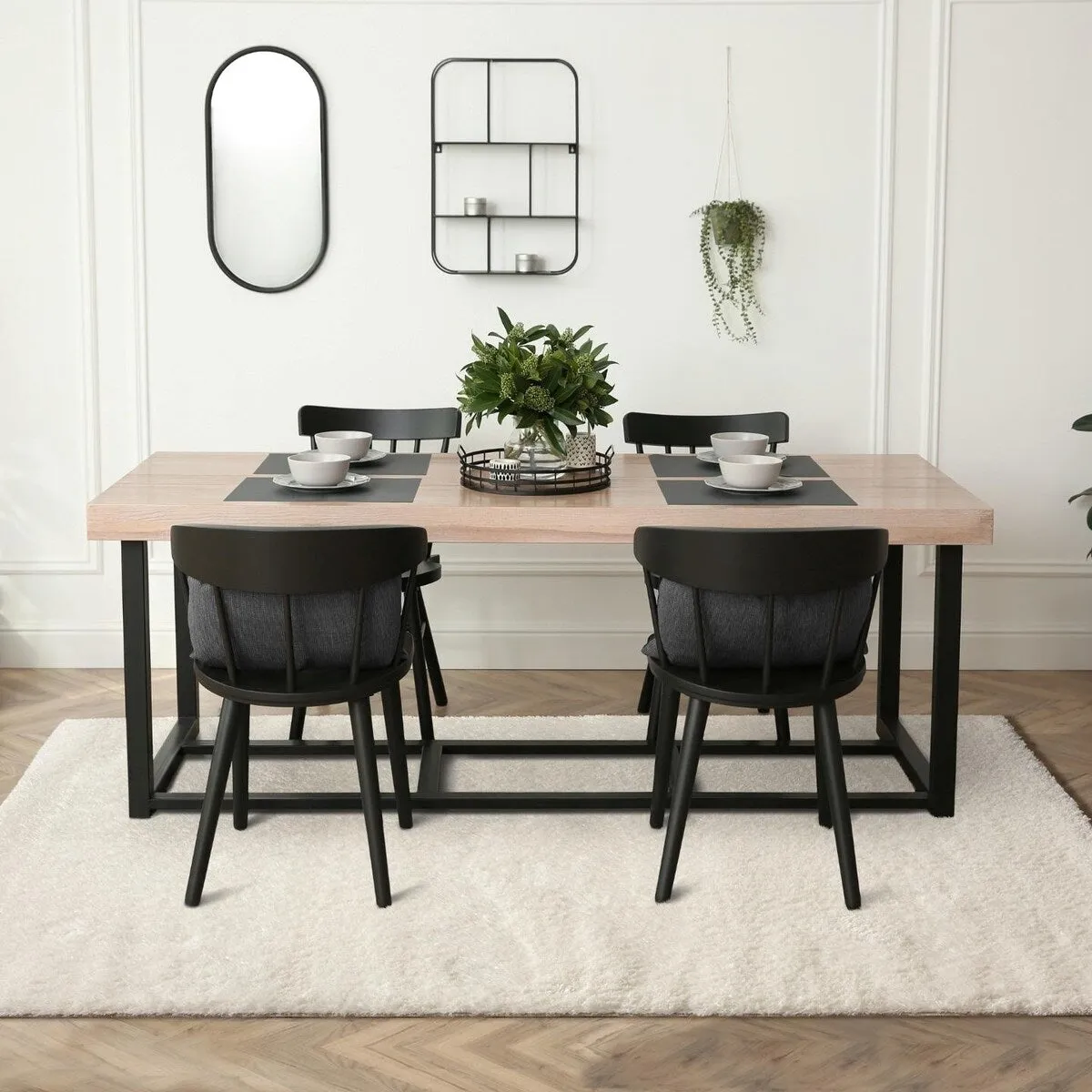 Luxe Weavers Solid Plush Shag Area Rug