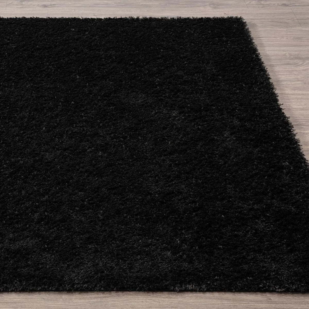 Luxe Weavers Solid Plush Shag Area Rug