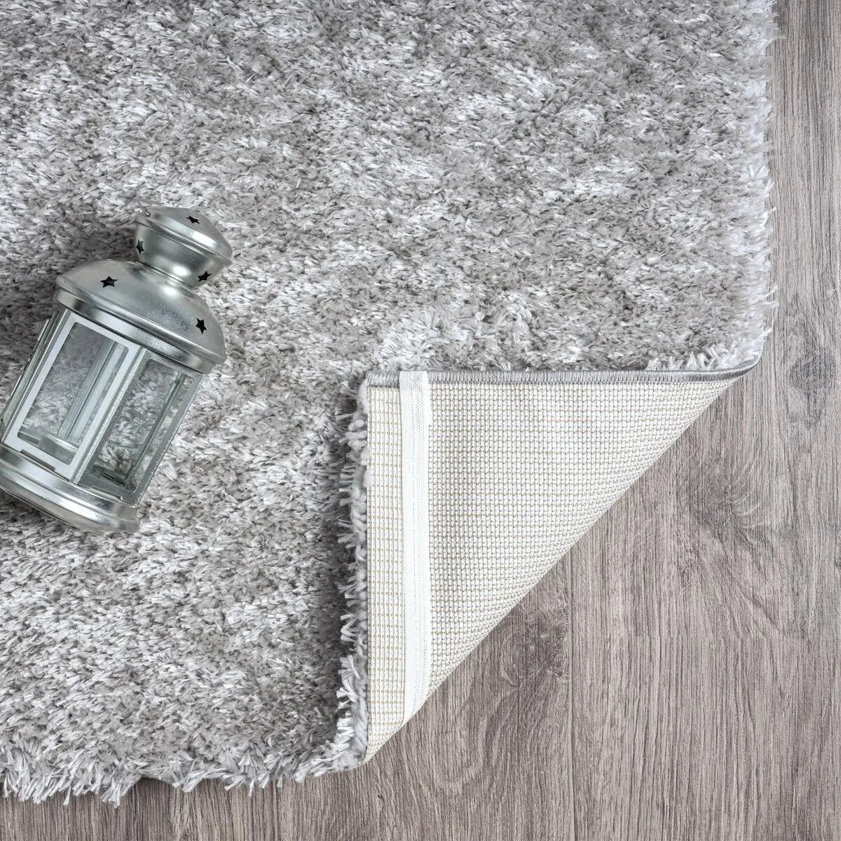 Luxe Weavers Solid Plush Shag Area Rug