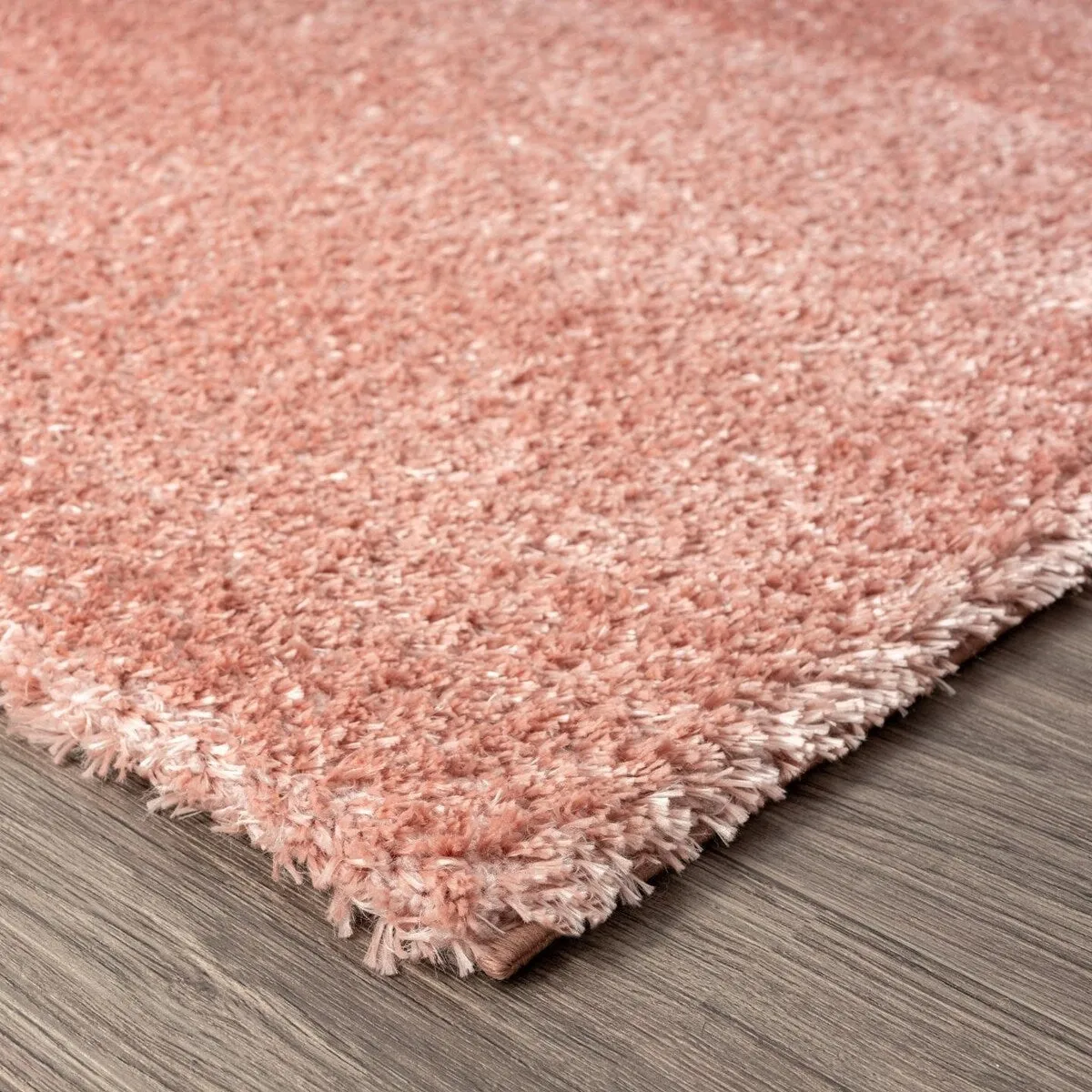 Luxe Weavers Solid Plush Shag Area Rug