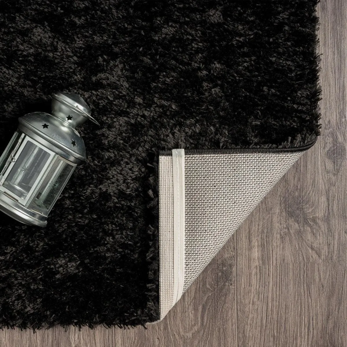 Luxe Weavers Solid Plush Shag Area Rug