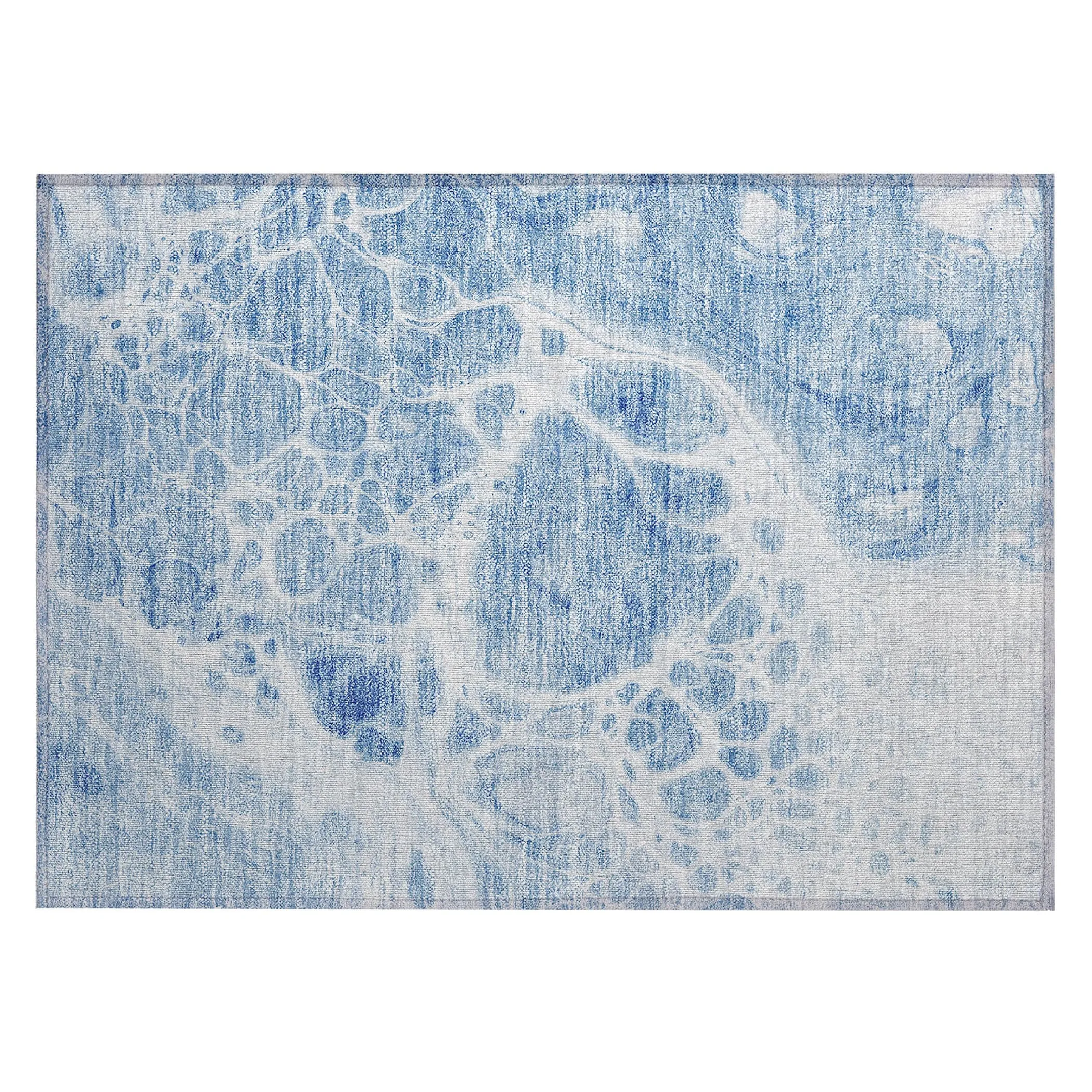 Machine Washable Indoor/ Outdoor Chantille Contemporary Rug