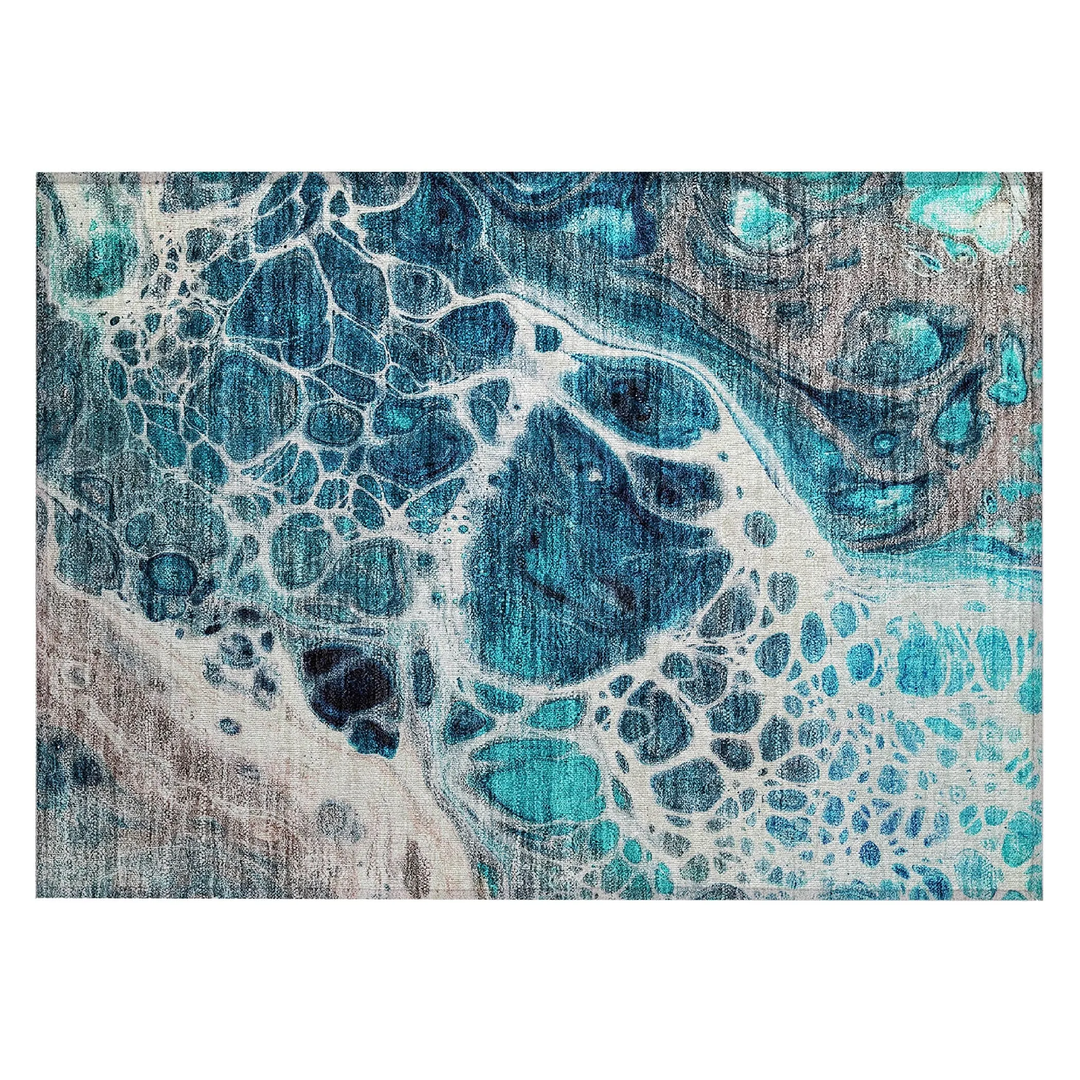 Machine Washable Indoor/ Outdoor Chantille Contemporary Rug