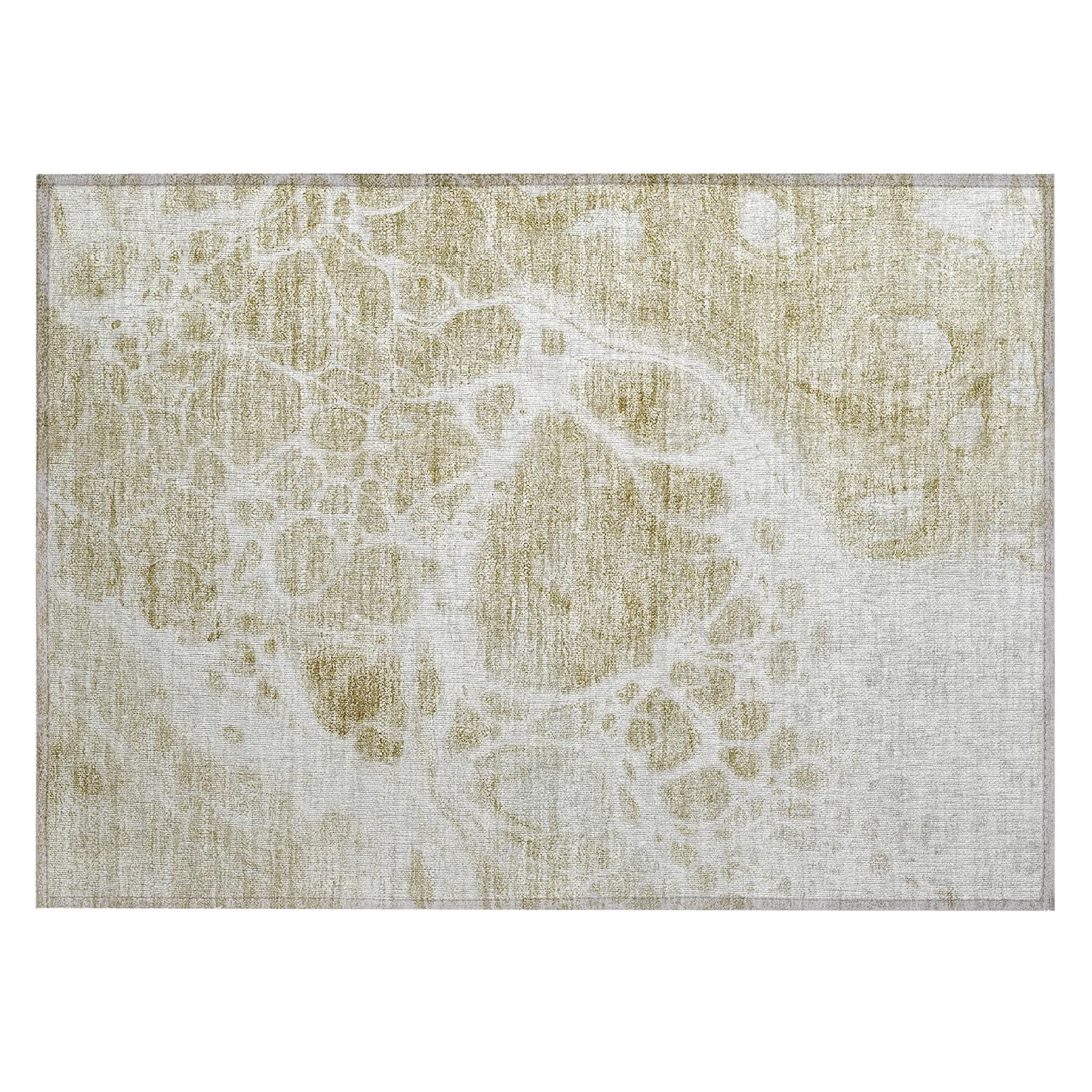 Machine Washable Indoor/ Outdoor Chantille Contemporary Rug