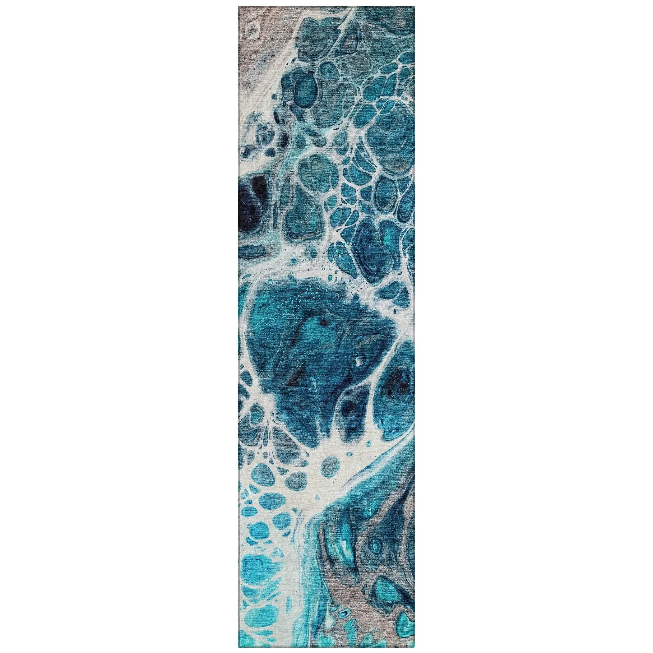 Machine Washable Indoor/ Outdoor Chantille Contemporary Rug