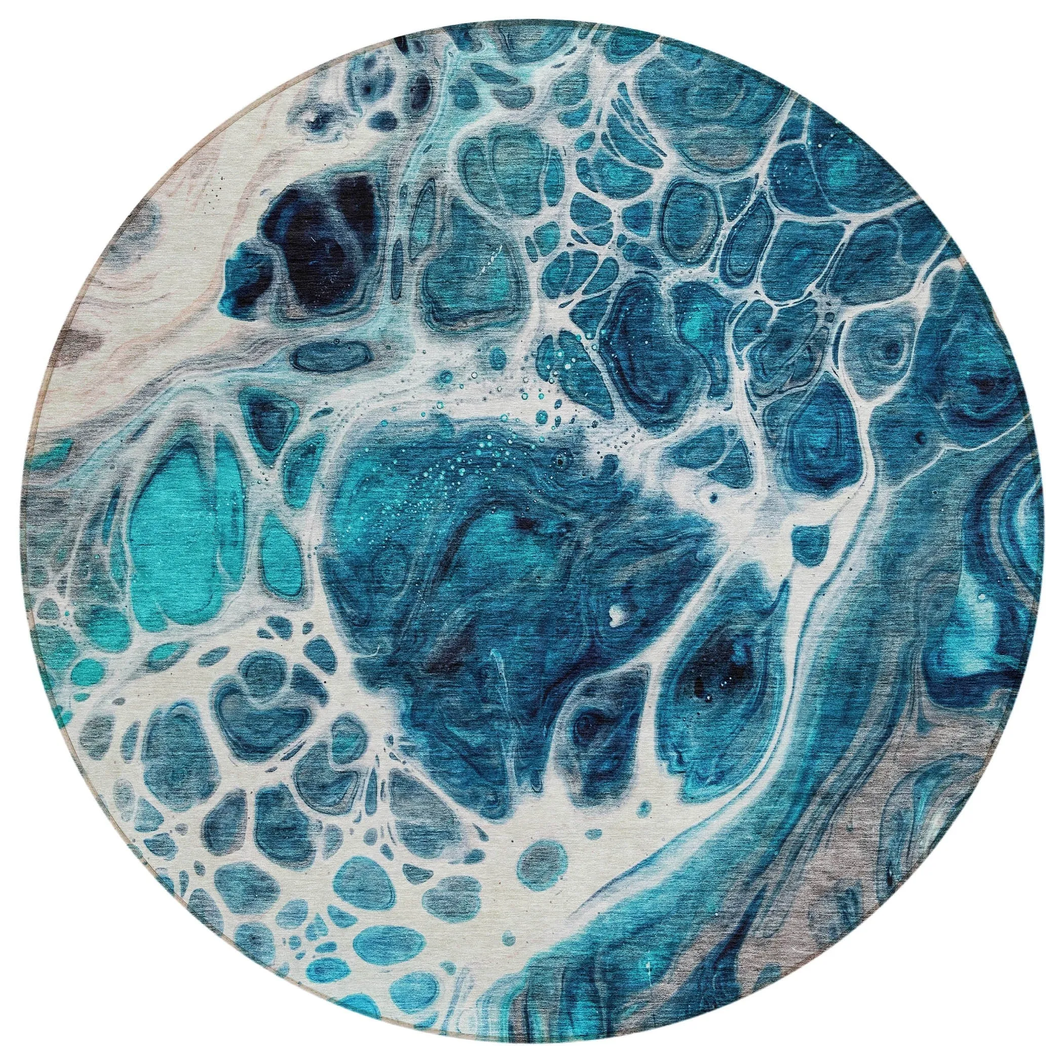 Machine Washable Indoor/ Outdoor Chantille Contemporary Rug