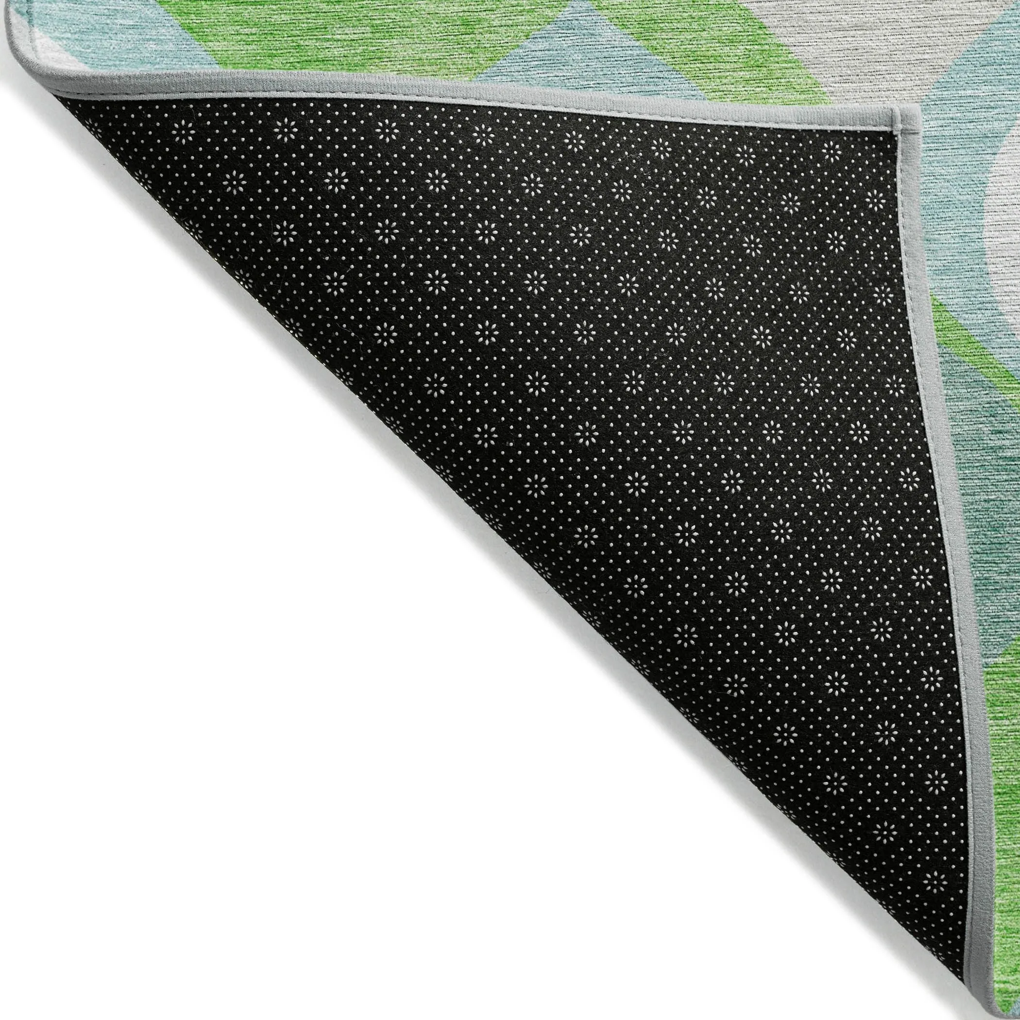 Machine Washable Indoor/ Outdoor Chantille Geo Contemporary Rug