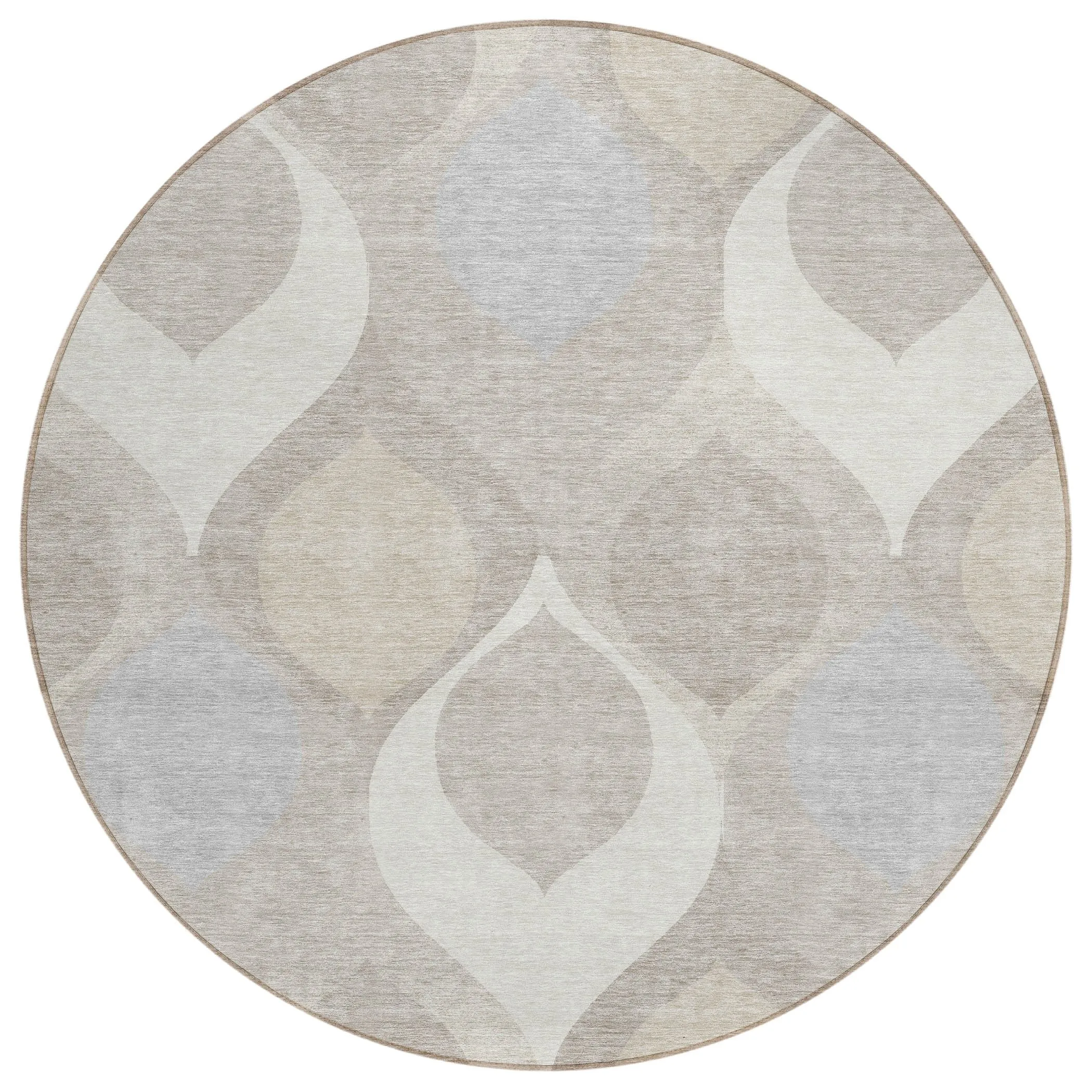 Machine Washable Indoor/ Outdoor Chantille Geo Contemporary Rug