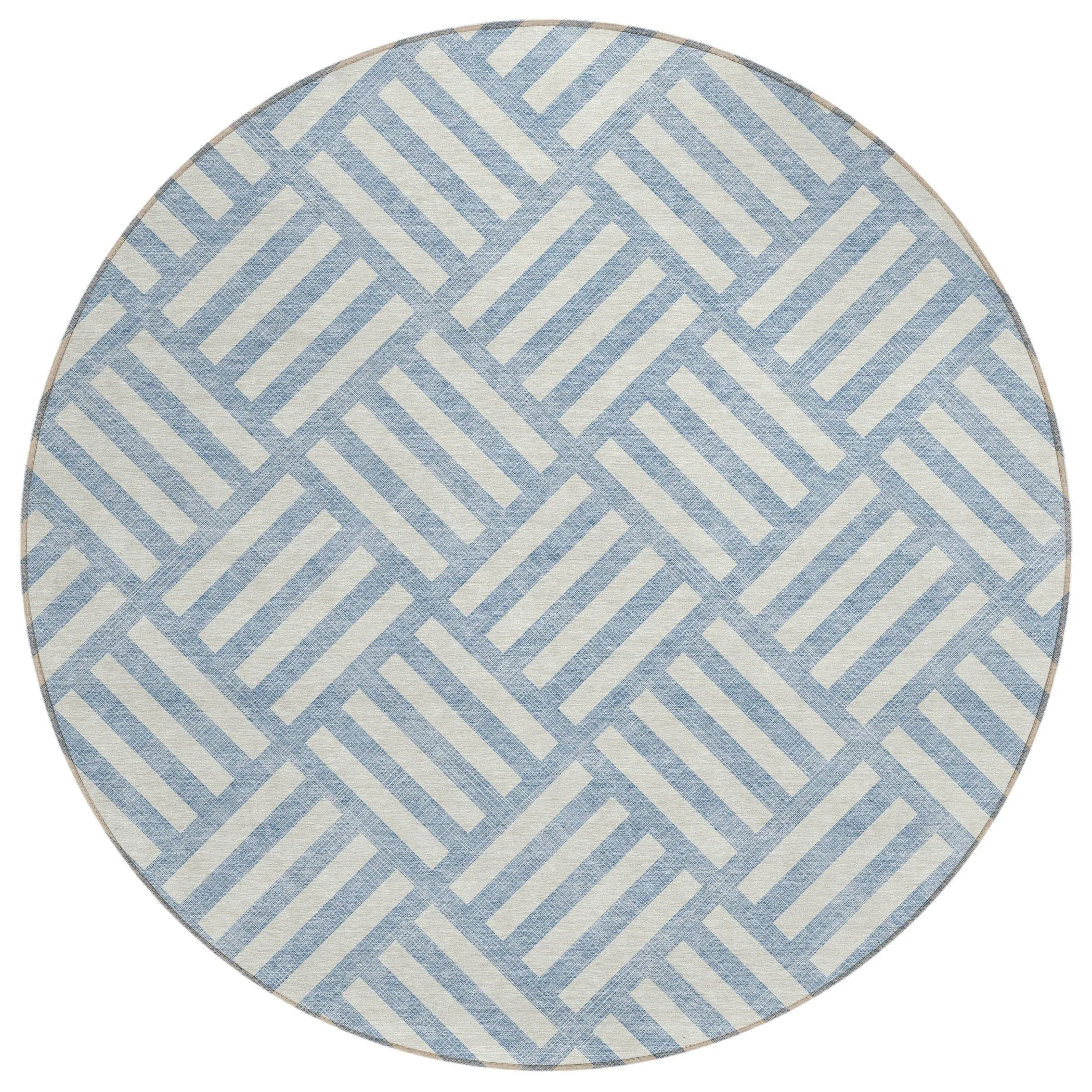 Machine Washable Indoor/ Outdoor Chantille Geo Contemporary Rug