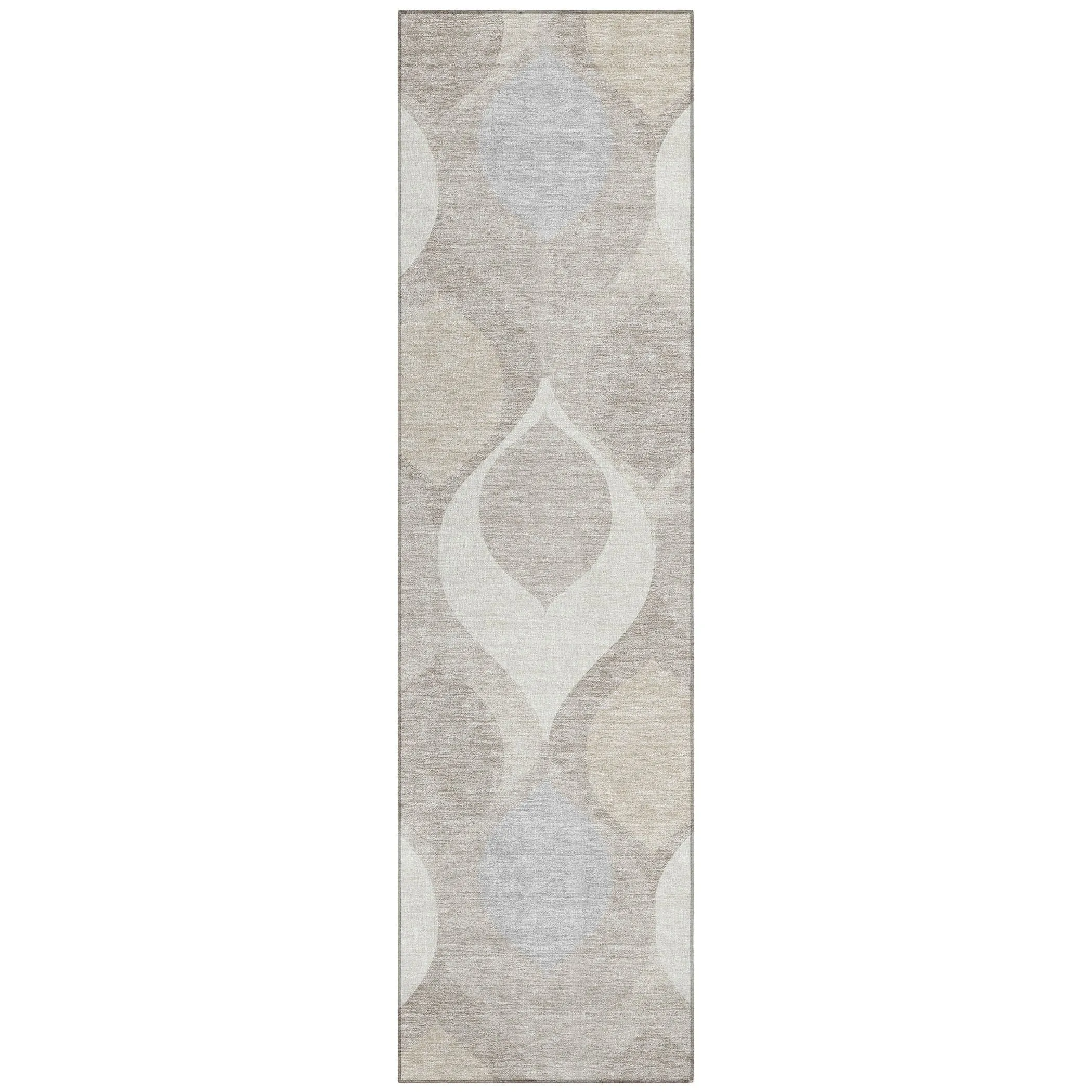 Machine Washable Indoor/ Outdoor Chantille Geo Contemporary Rug