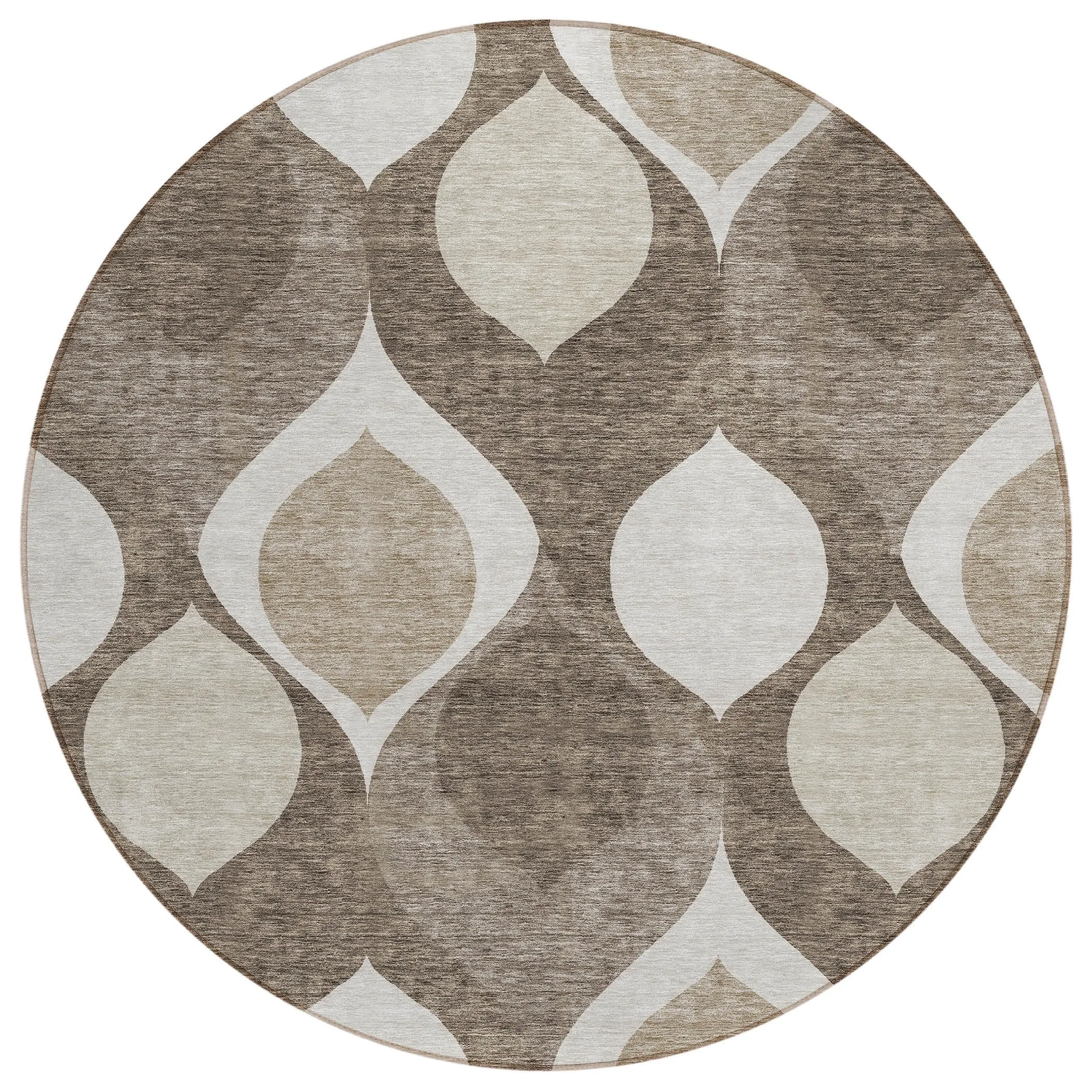 Machine Washable Indoor/ Outdoor Chantille Geo Contemporary Rug