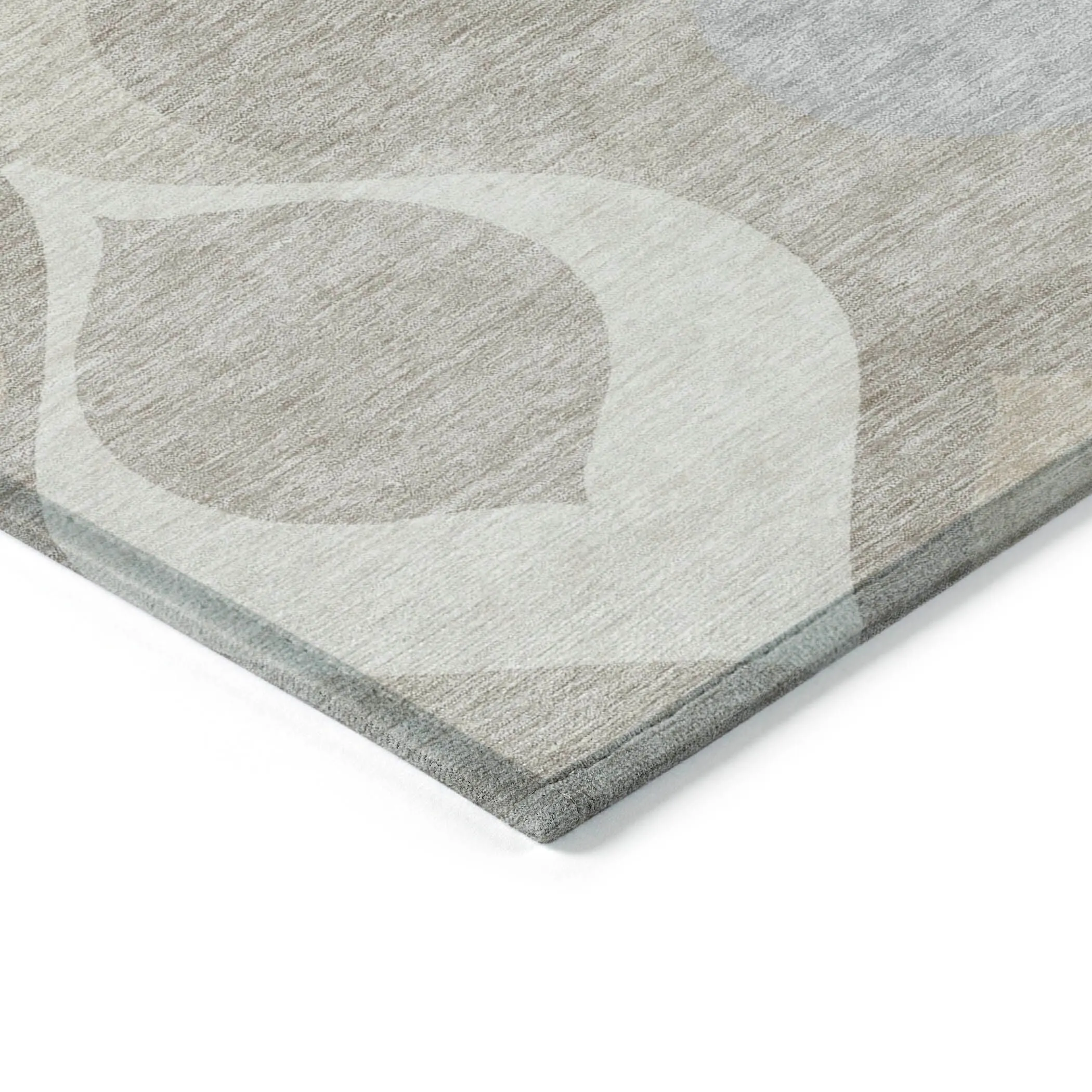 Machine Washable Indoor/ Outdoor Chantille Geo Contemporary Rug