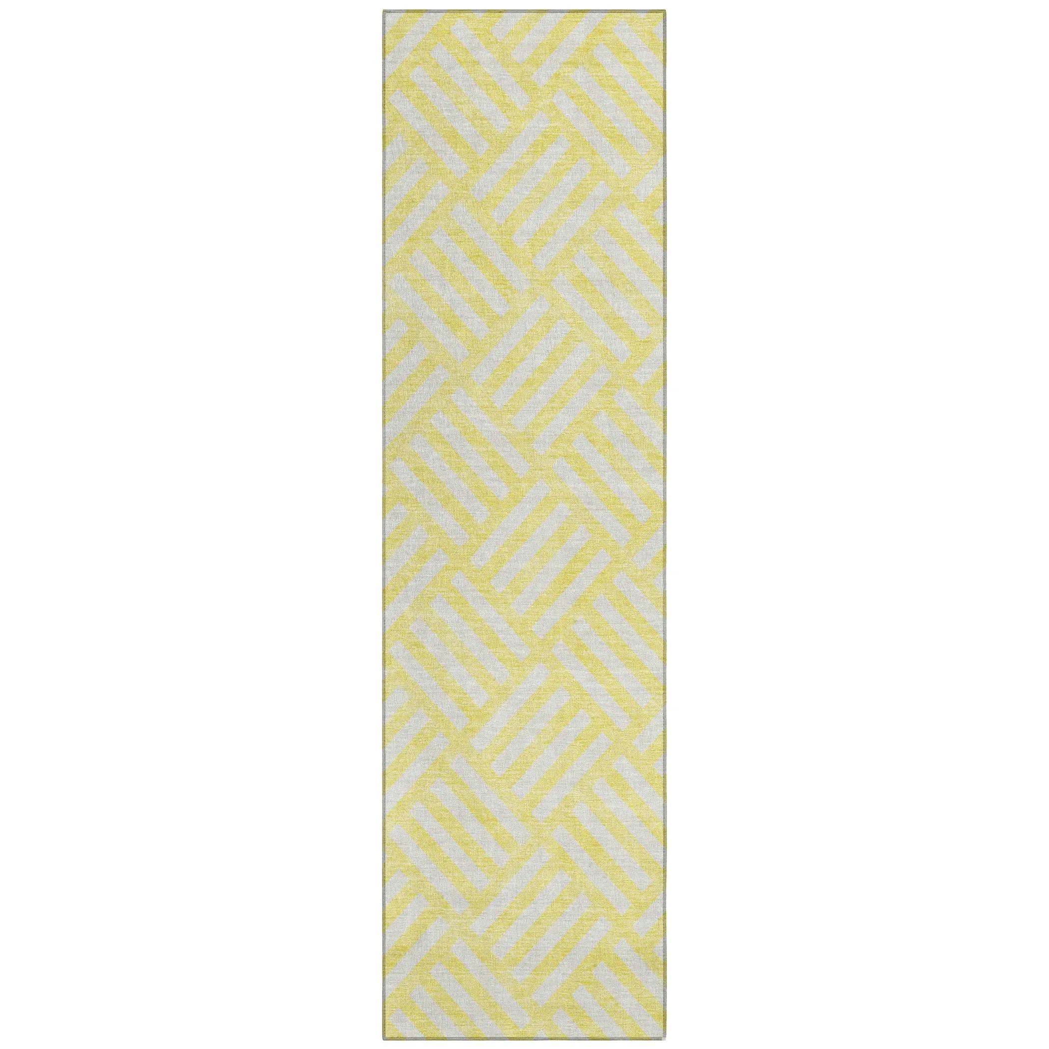 Machine Washable Indoor/ Outdoor Chantille Geo Contemporary Rug