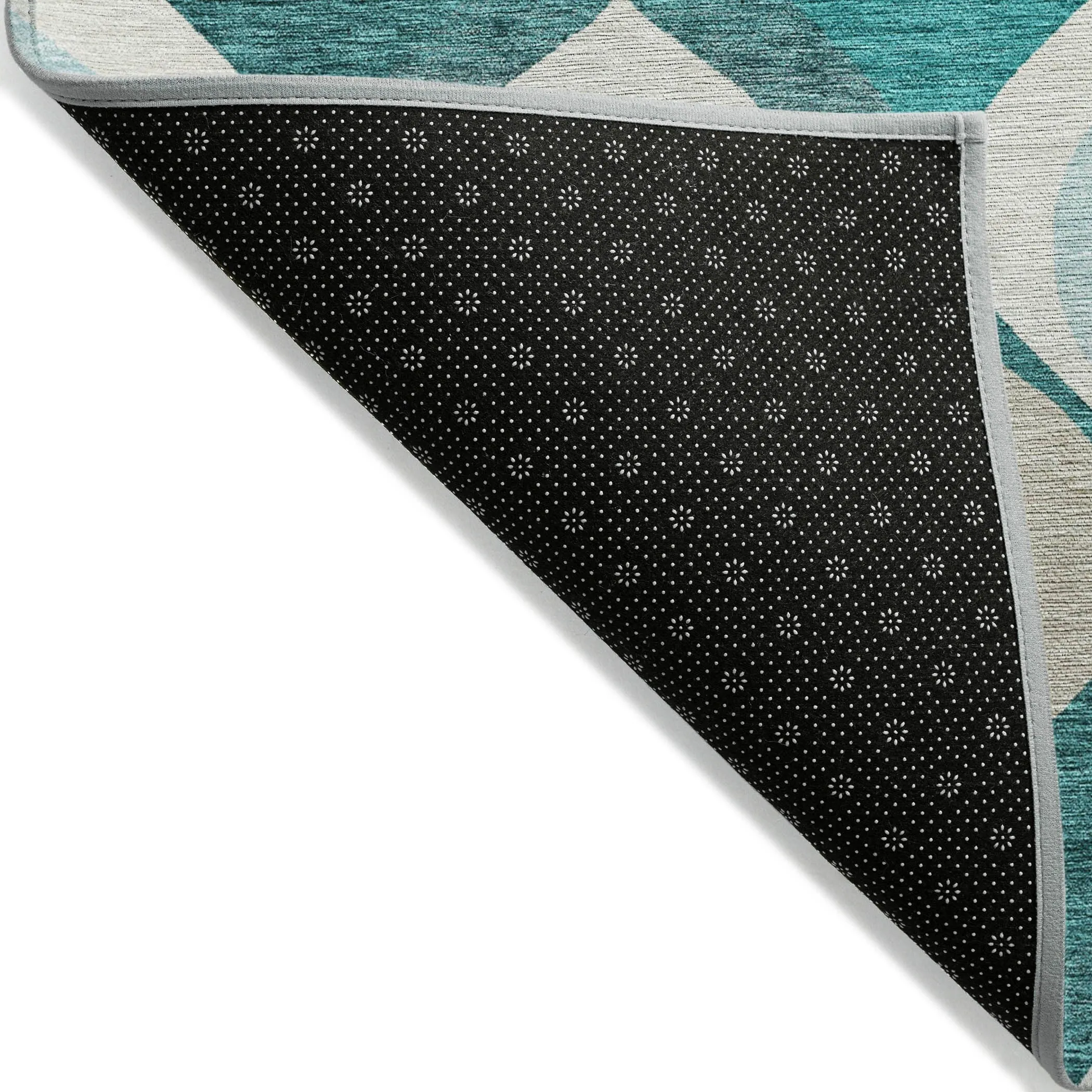 Machine Washable Indoor/ Outdoor Chantille Geo Contemporary Rug