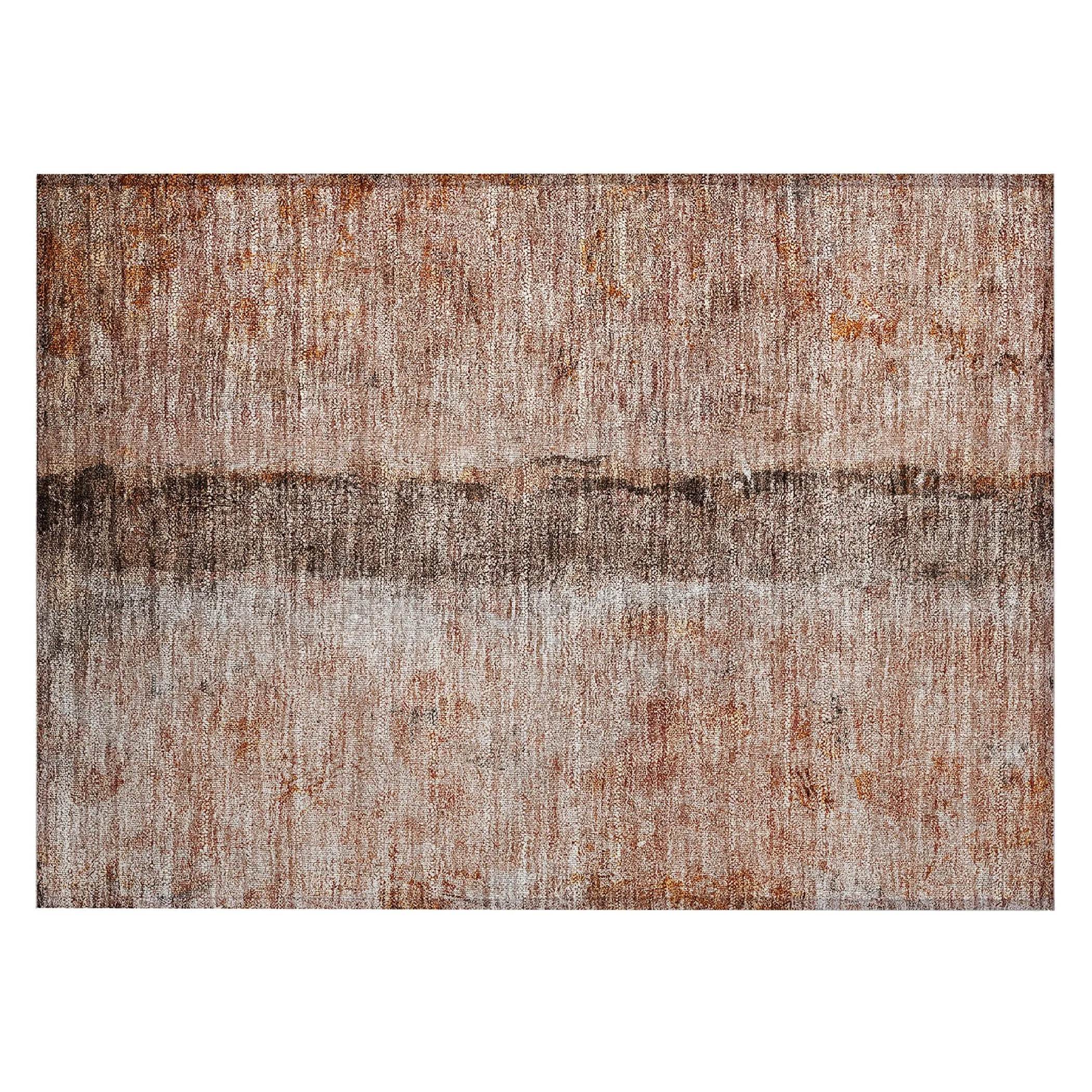 Machine Washable Indoor/ Outdoor Chantille Modern Contemporary Rug