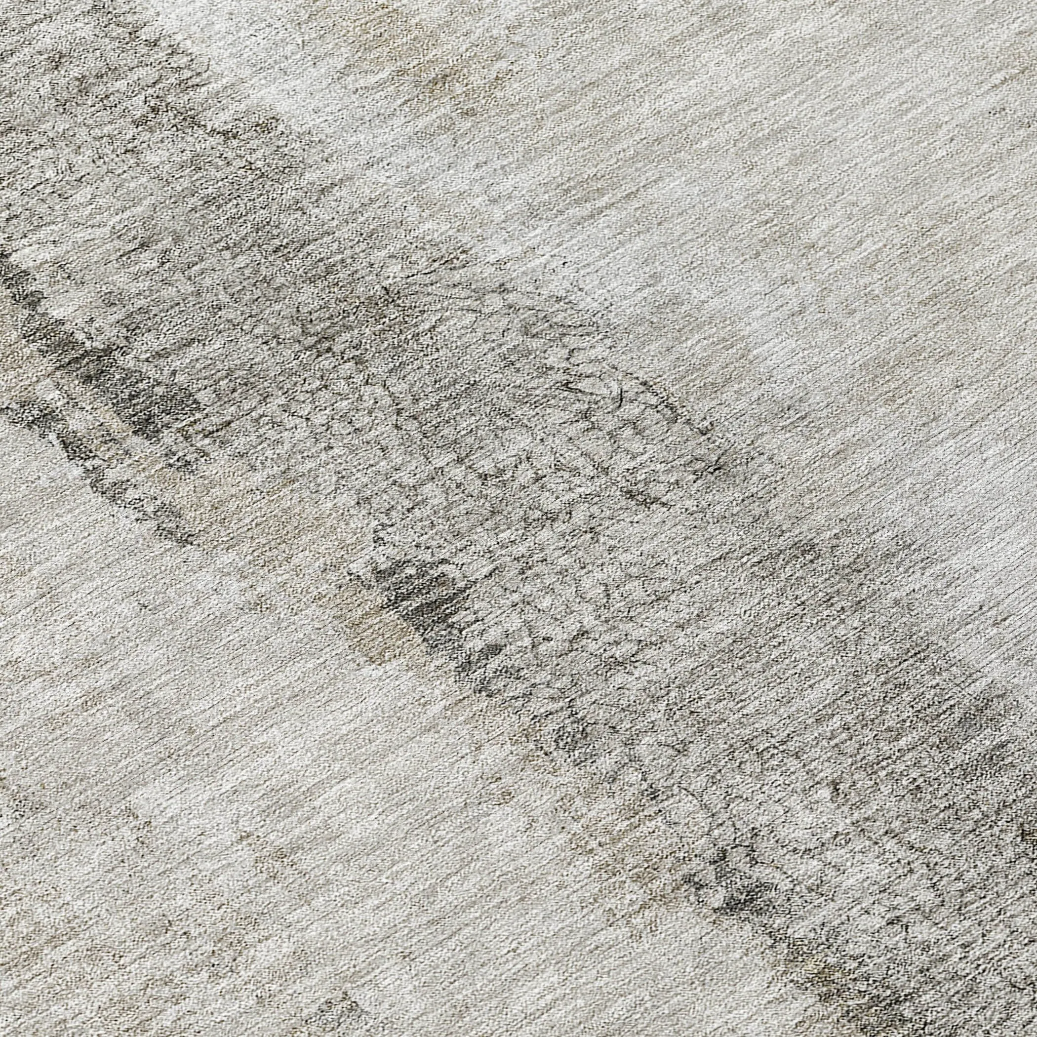 Machine Washable Indoor/ Outdoor Chantille Modern Contemporary Rug