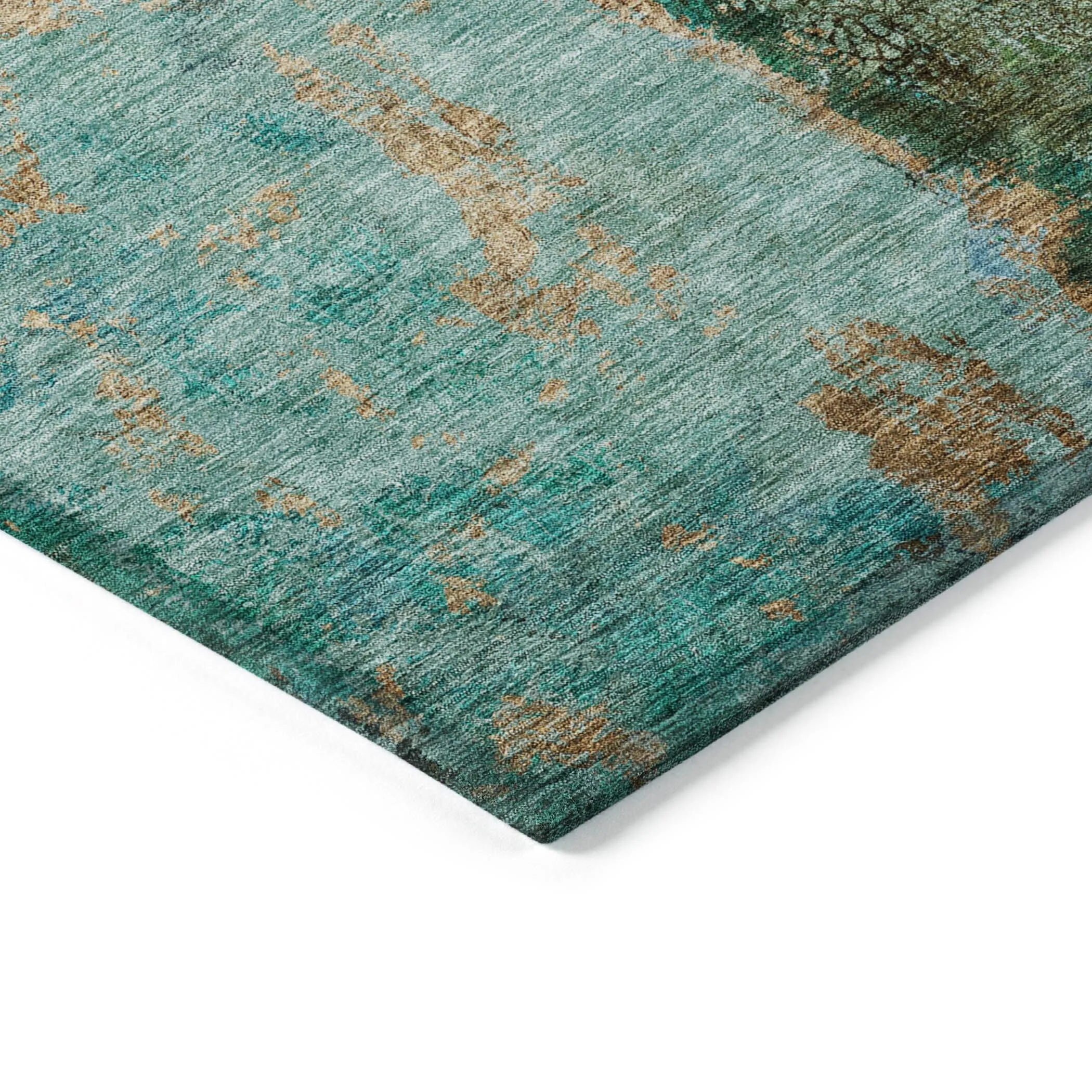 Machine Washable Indoor/ Outdoor Chantille Modern Contemporary Rug