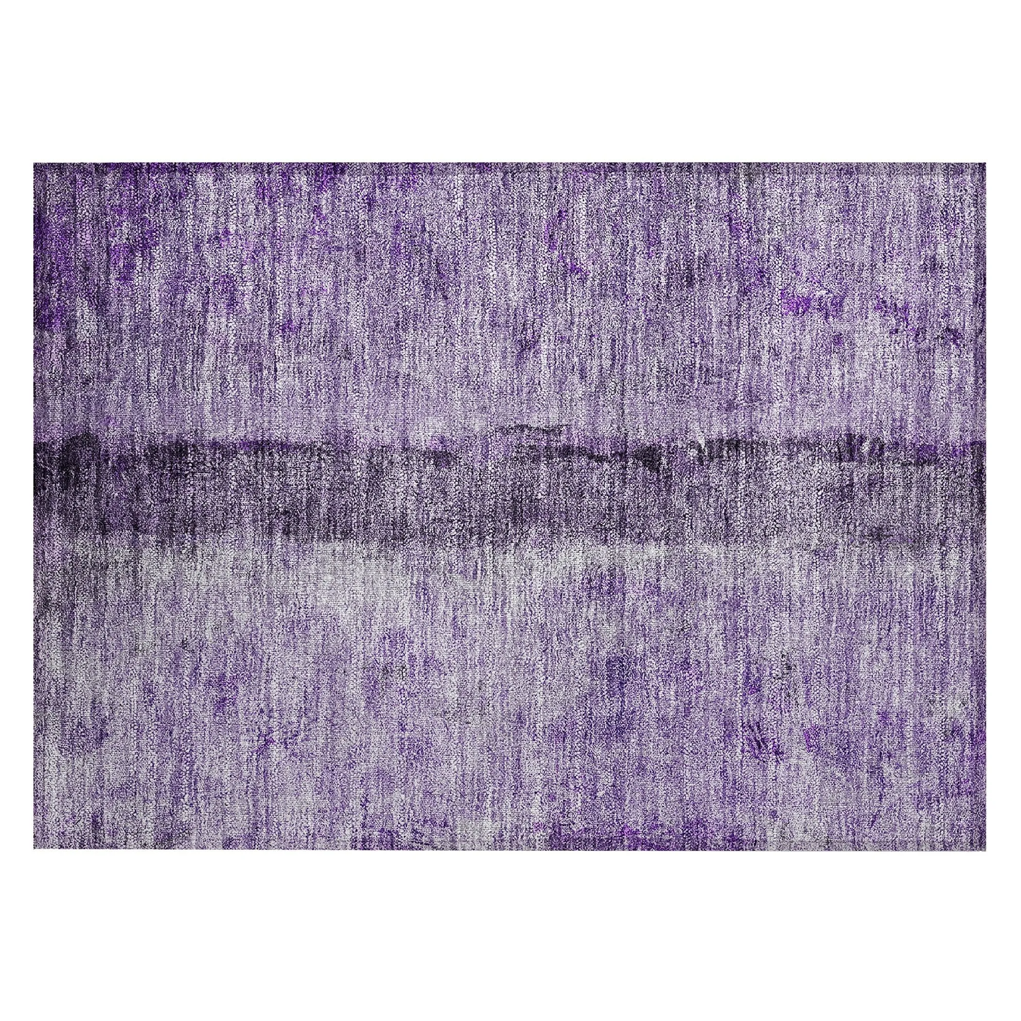 Machine Washable Indoor/ Outdoor Chantille Modern Contemporary Rug