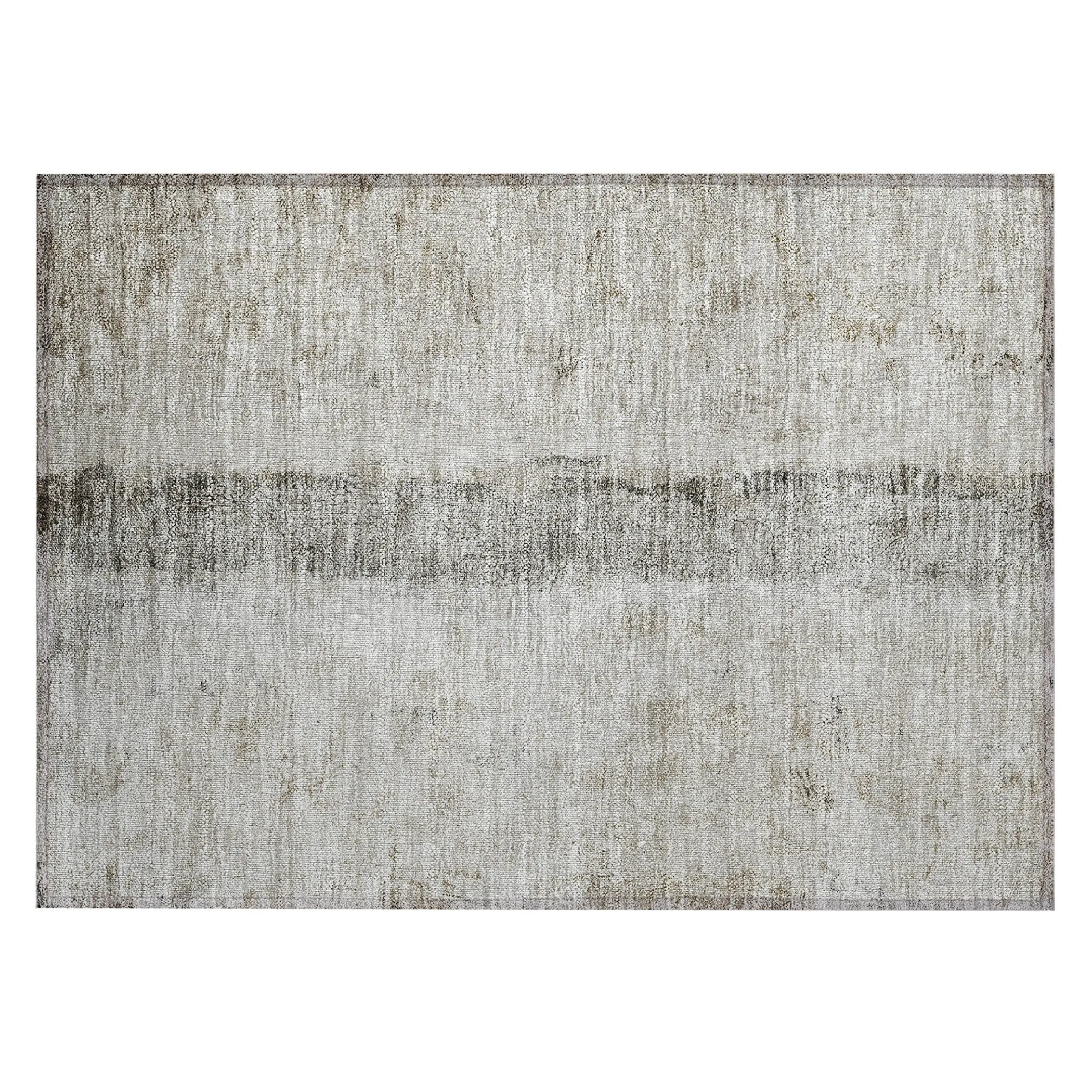 Machine Washable Indoor/ Outdoor Chantille Modern Contemporary Rug