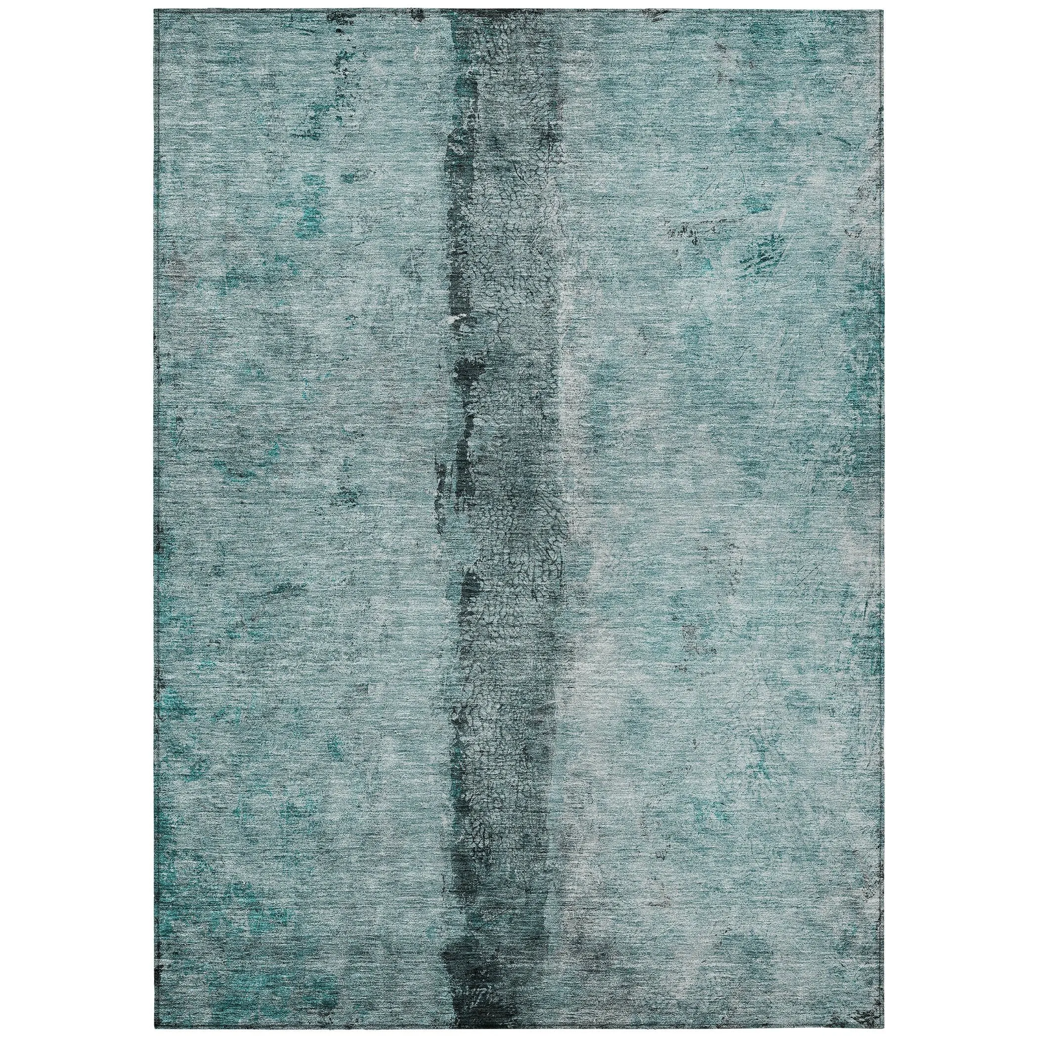 Machine Washable Indoor/ Outdoor Chantille Modern Contemporary Rug