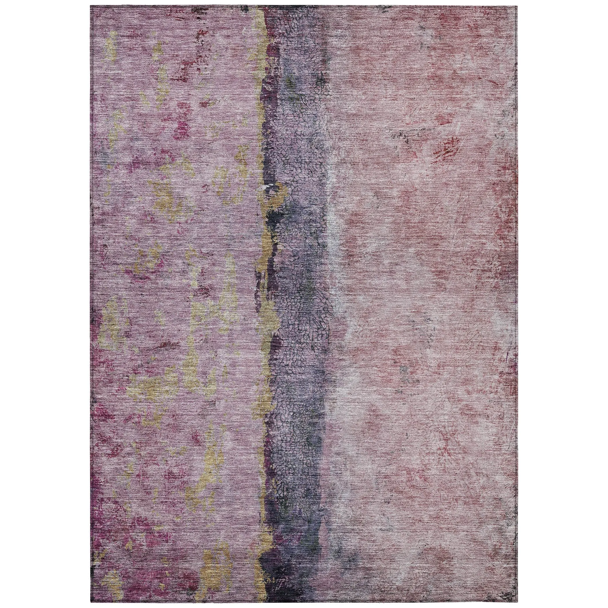 Machine Washable Indoor/ Outdoor Chantille Modern Contemporary Rug